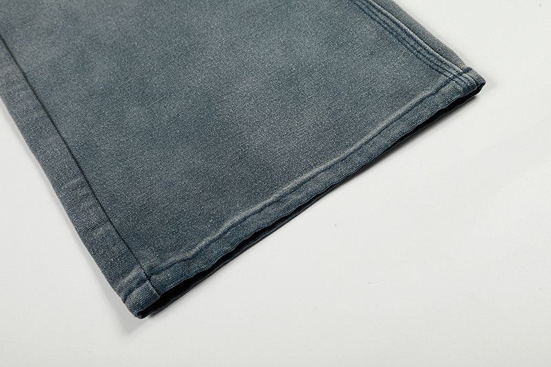 Jean American retro street style washed denim jeans for men Size US 32 / EU 48 - 6 Thumbnail