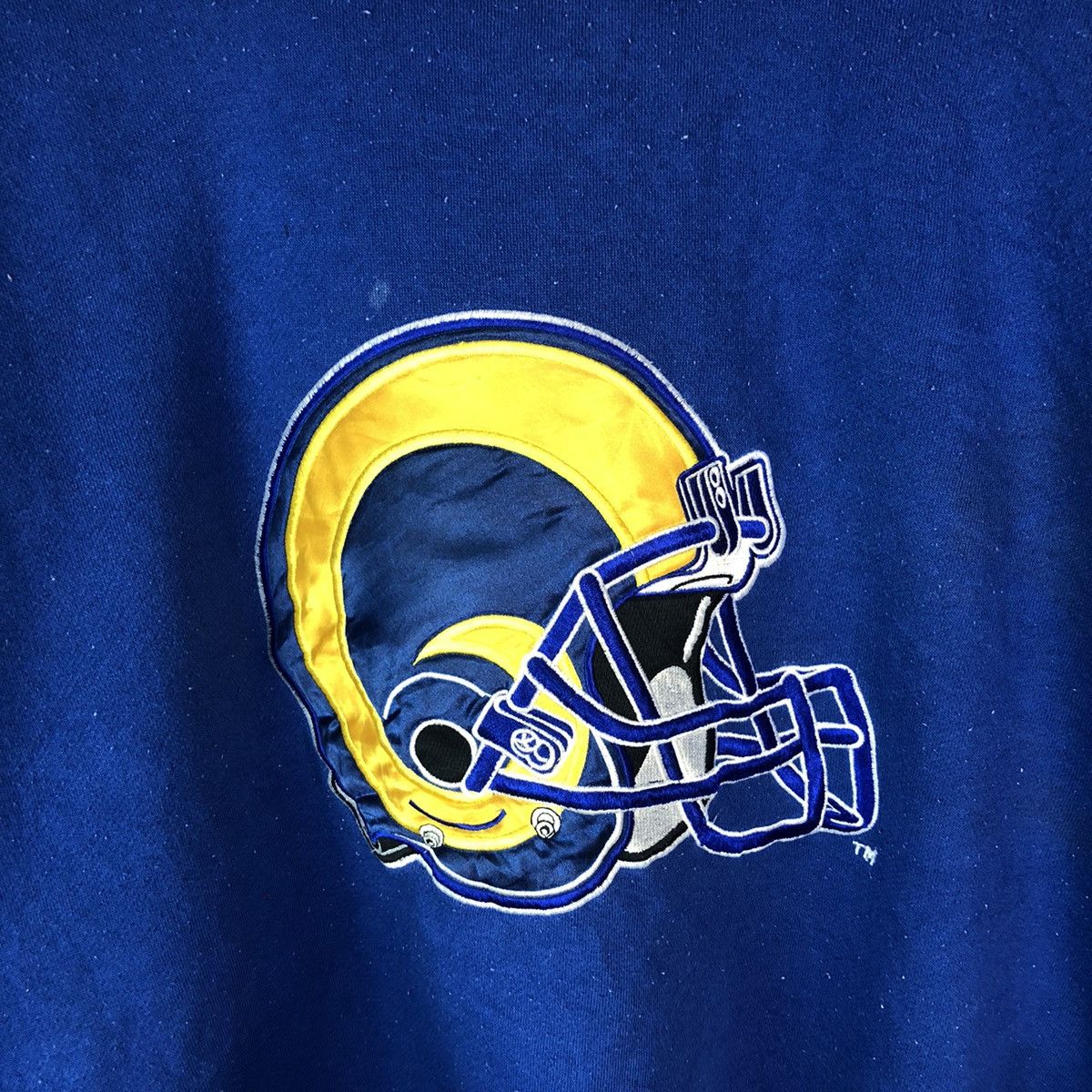 NFL × Starter American Football NFL Blue Jersey sweatshirt #A2029 Size US L / EU 52-54 / 3 - 9 Thumbnail