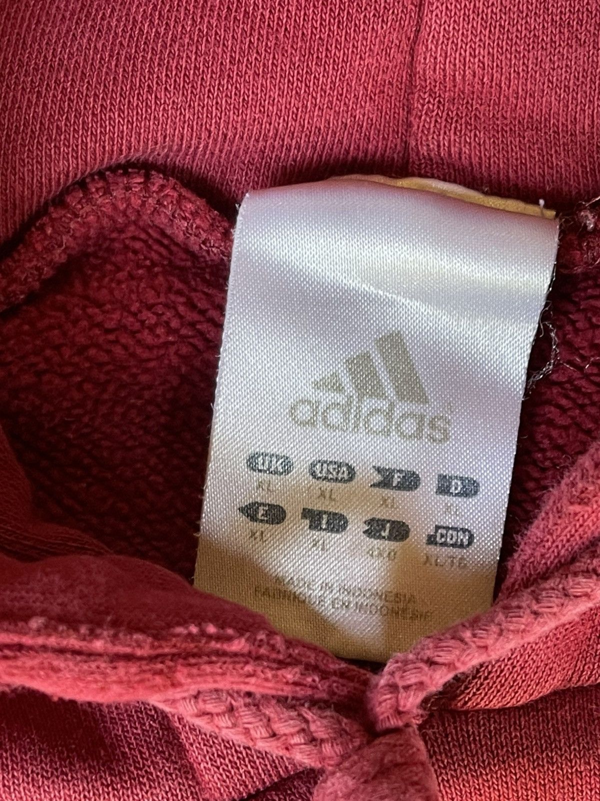 Adidas Vintage 90s Adidas Center Logo Hoodie Size US XL / EU 56 / 4 - 3 Thumbnail