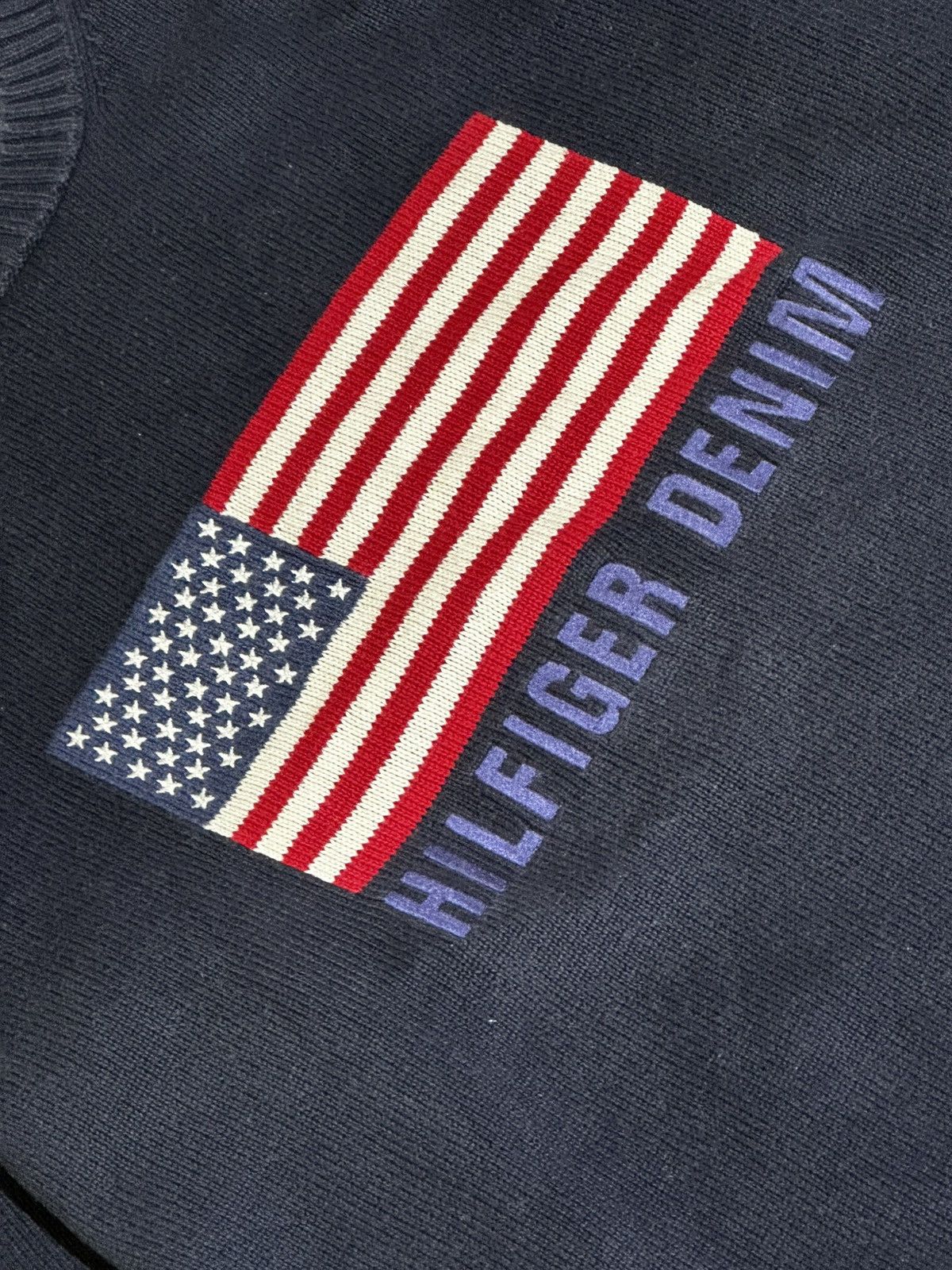 Tommy Hilfiger Tommy Hilfiger Denim Sweater Knitwear Vintage USA Size US L / EU 52-54 / 3 - 3 Thumbnail