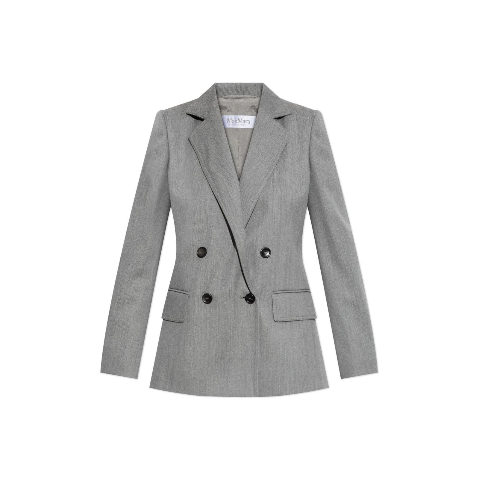 Max Mara MAX MARA Locarno Gray Wool Blazer Jacket New & Authentic (Wo Size S / US 4 / IT 40 - 1 Preview