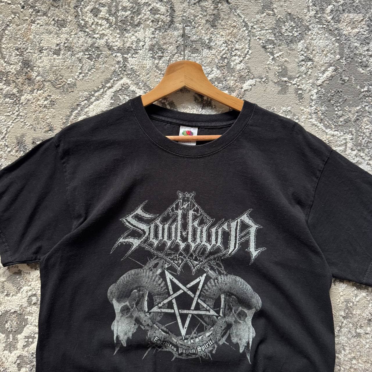 Band Tees Soul Burn Heavy Dutch Death Metal Goth Band T-Shirt Black Size US L / EU 52-54 / 3 - 3 Thumbnail