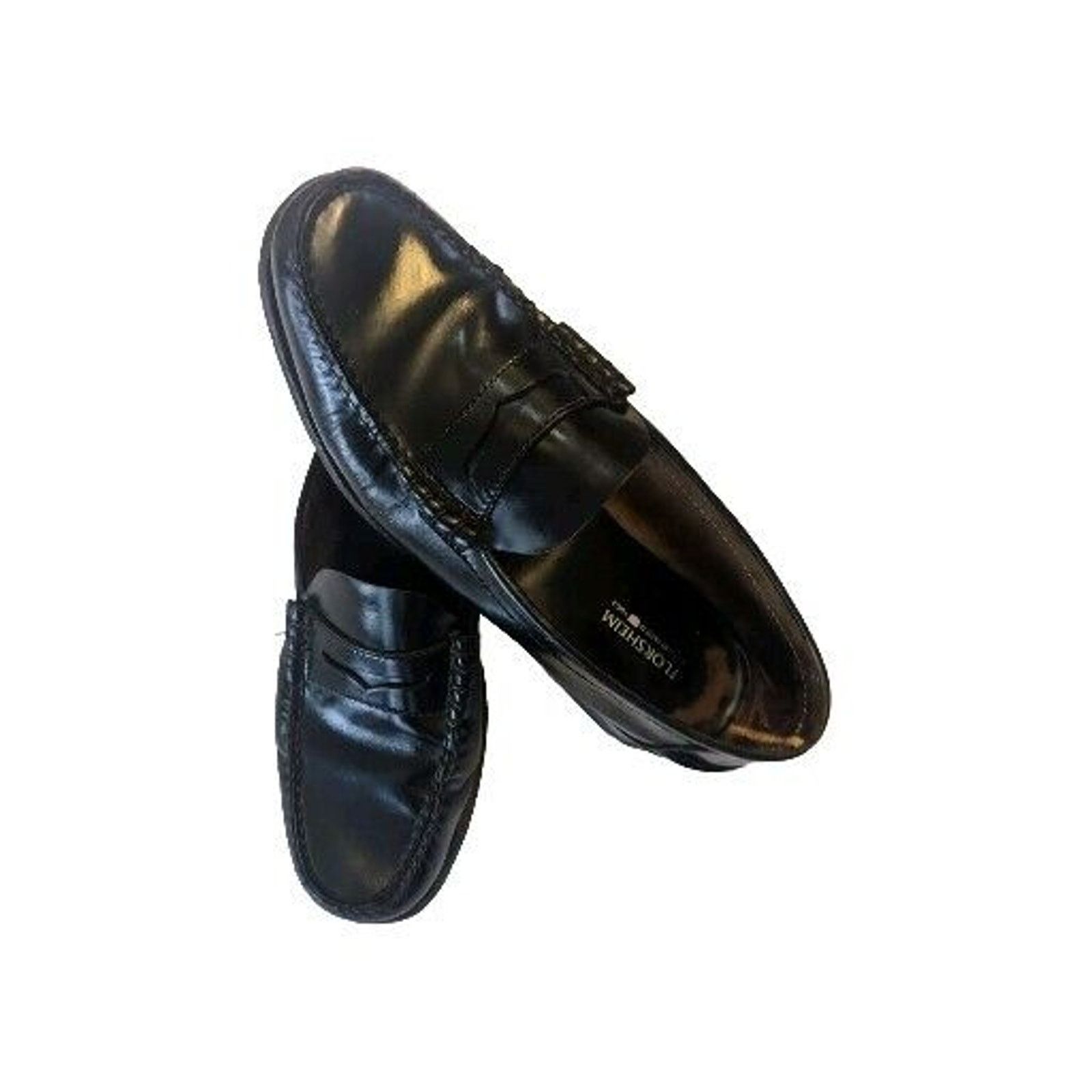 Florsheim Florsheim FLS Penny Loafer Slip On Black Leather Men's Shoe Size US 8 / EU 41 - 5 Thumbnail