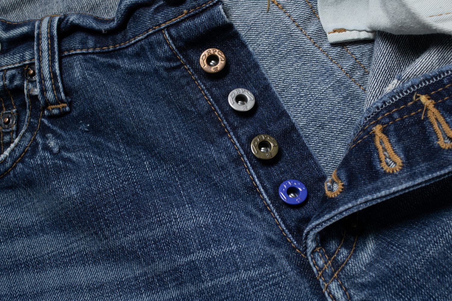 Prps PRPS, blue jeans with vintage washing Size 30" / US 8 / IT 44 - 5 Thumbnail