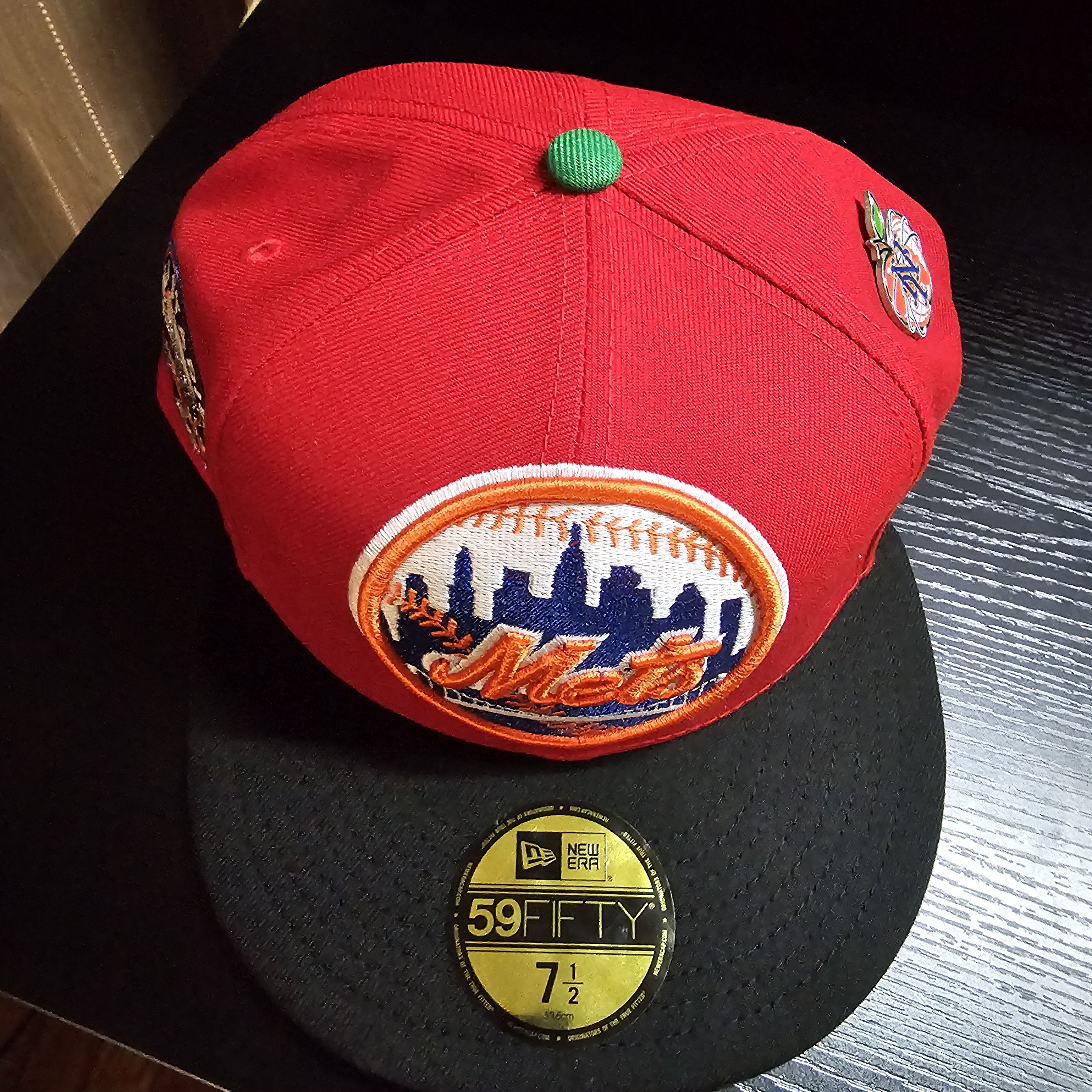New Era Mets Home Run Apple Rare exclusive W/ Pin Size ONE SIZE - 5 Thumbnail
