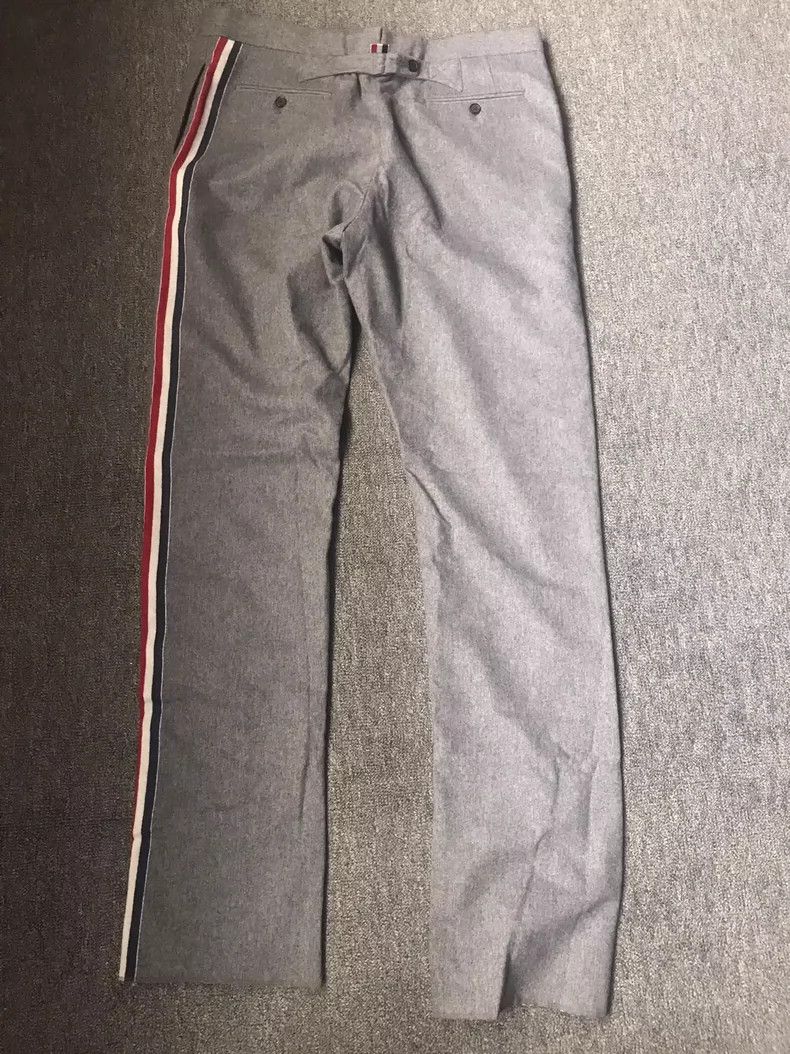 Thom Browne Thom Browne size3 Wool and cashmere casual pants Size US 27 - 2 Thumbnail