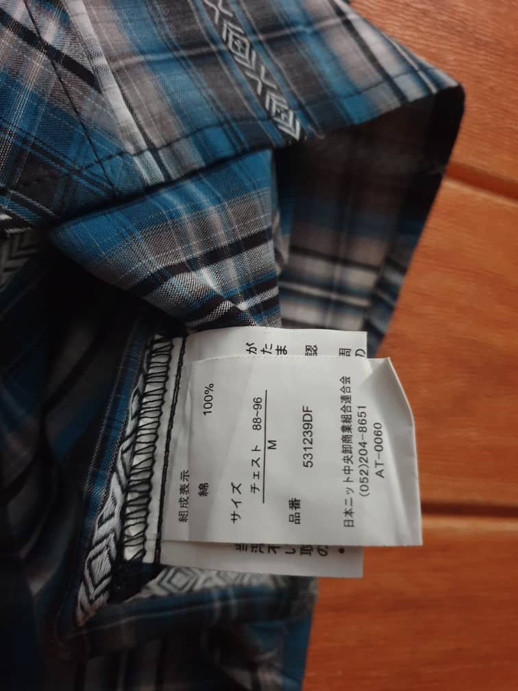 Japanese Brand 💥Velocette checkered Japanese brand western shirt Size US M / EU 48-50 / 2 - 2 Thumbnail