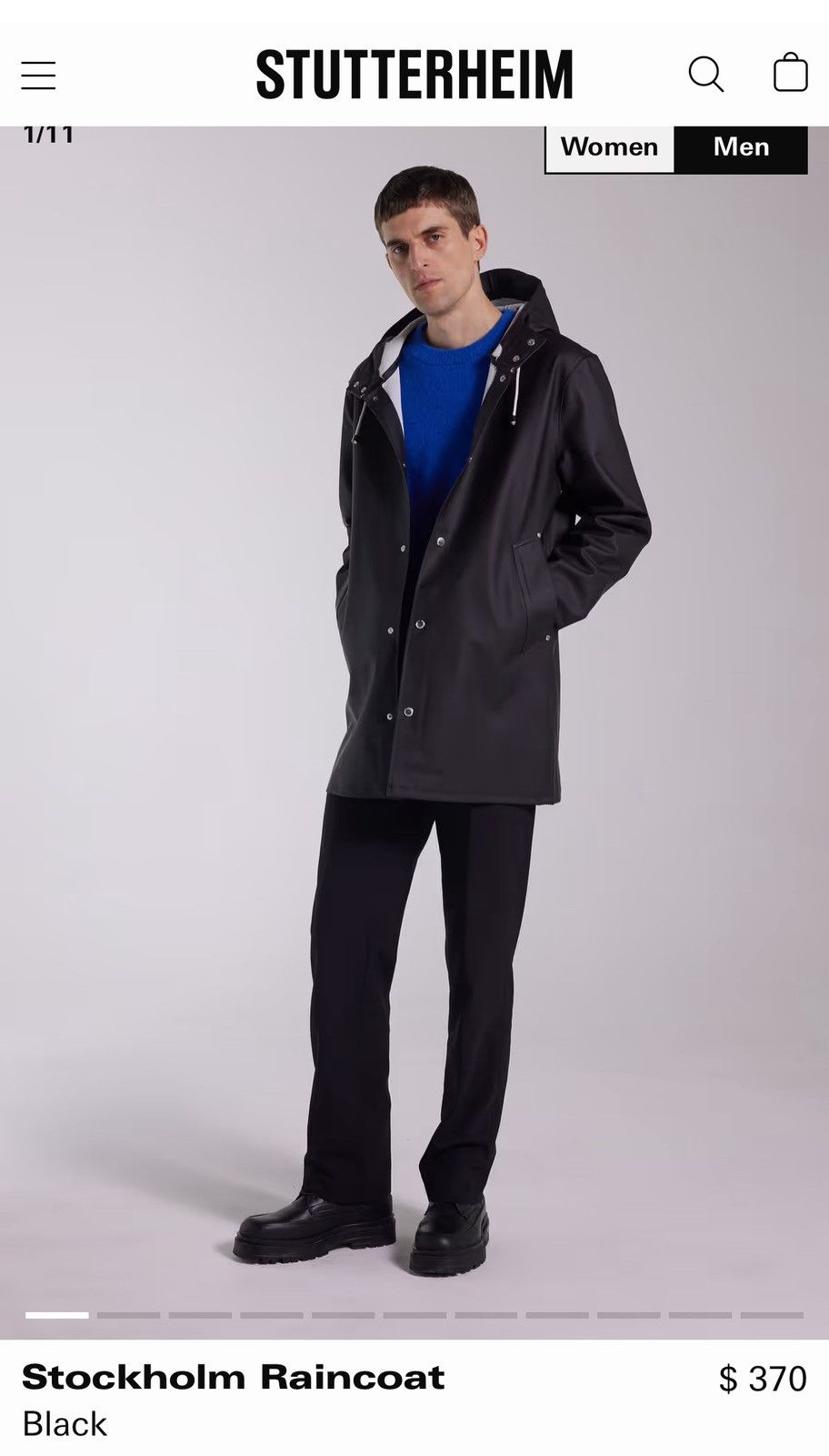 Stutterheim Sales Stutterheim Size Chart Stutterheim Size Guide Outlet