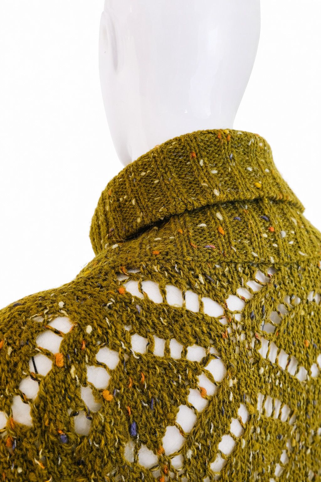 Dolce & Gabbana D&G Dolce & Gabbana Knit Sweater Net Open Crochet Pullover Size M / US 6-8 / IT 42-44 - 4 Thumbnail