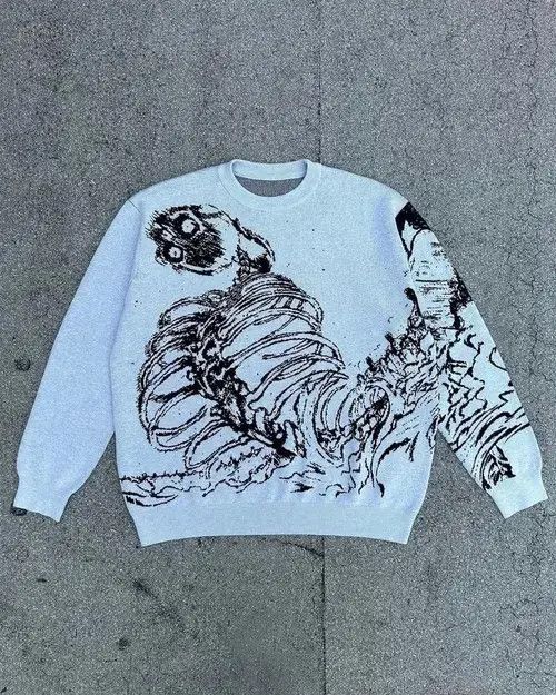 Japanese Brand Women Aesthetic Y2k Clothes Top portrait Black Streetwear Size ONE SIZE - 3 Thumbnail