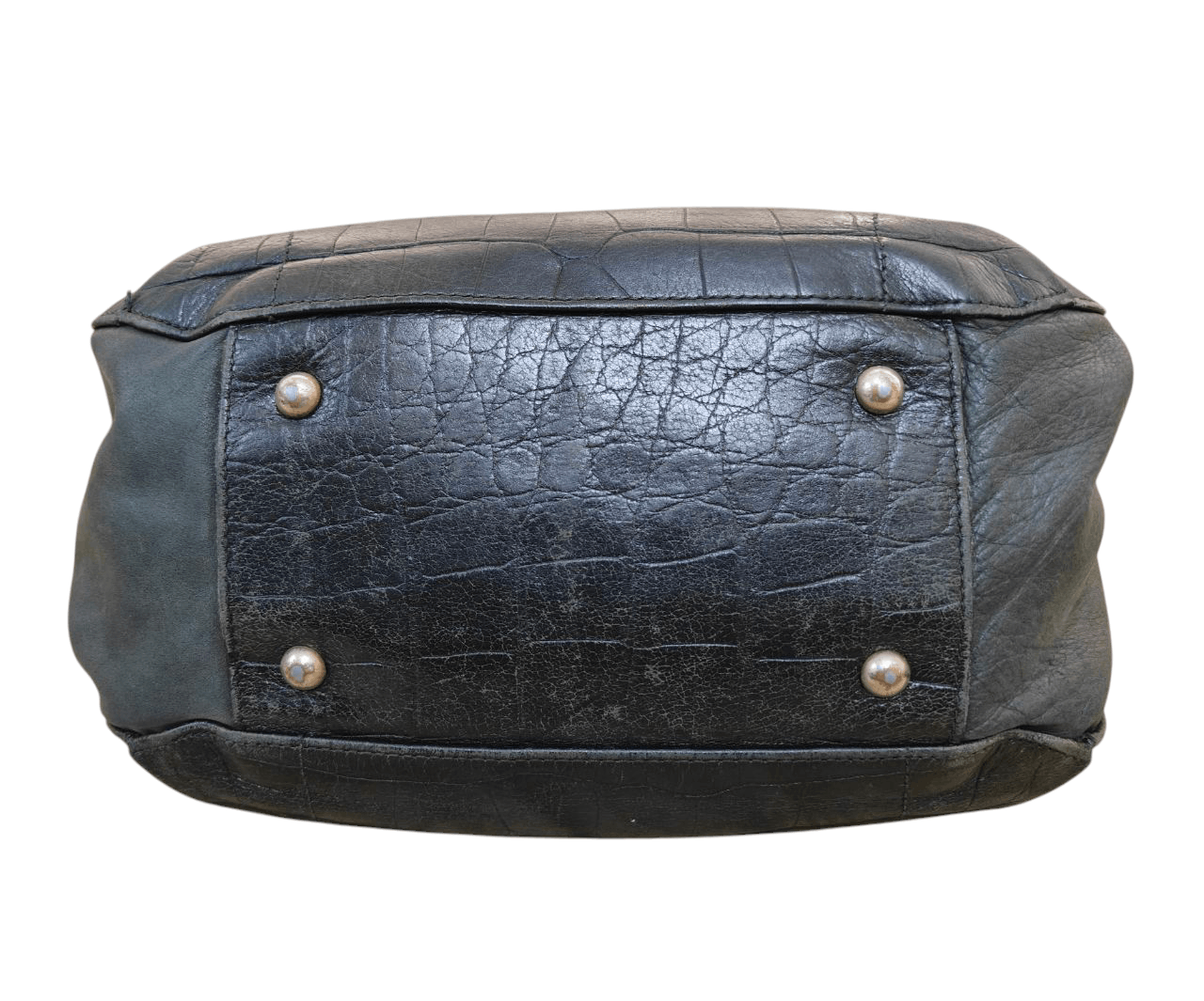 Vintage Furla Leather Handbag, Made in Romania