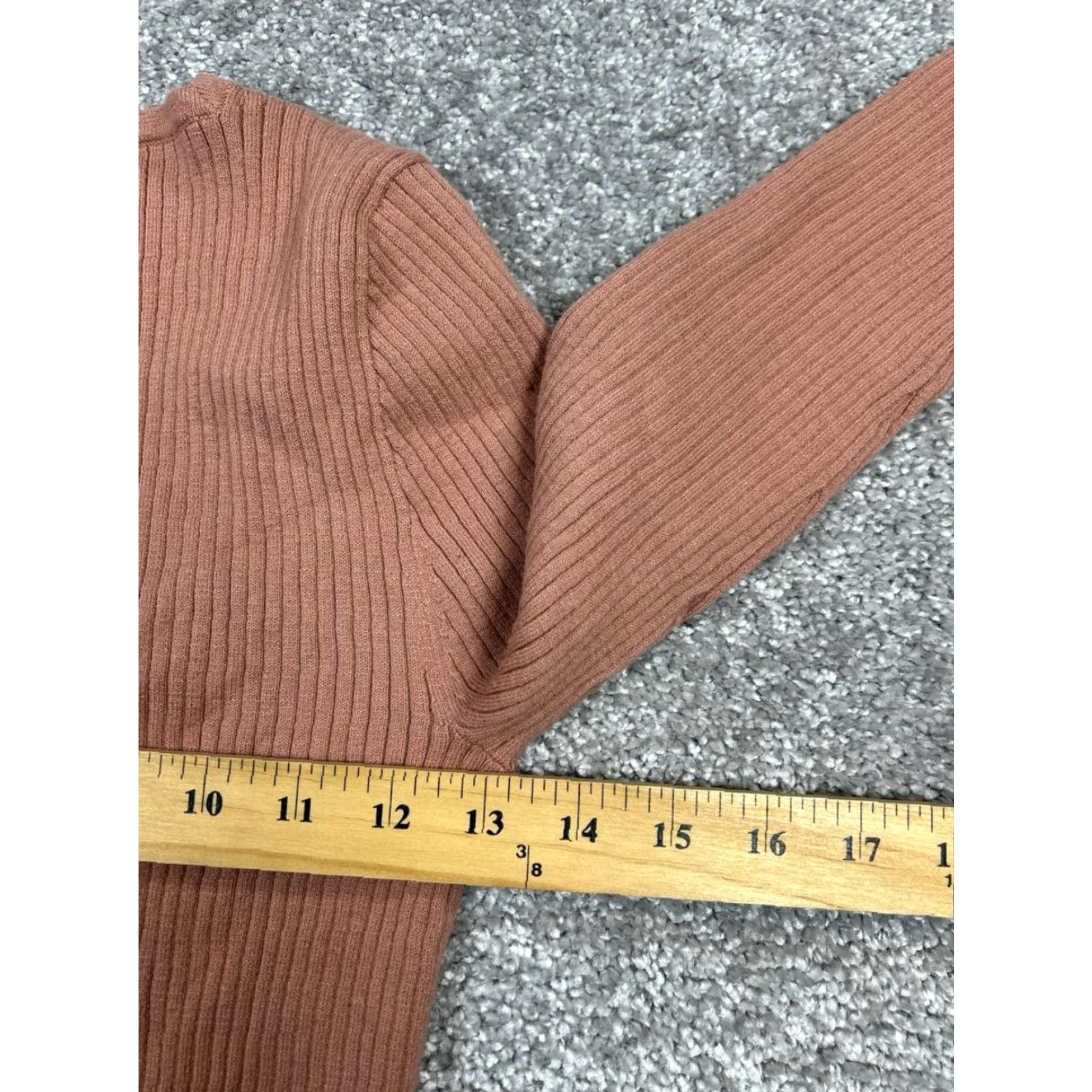 Madewell Madewell Sweater Cardigan Womens Medium Brown Cotton Blend Size M / US 6-8 / IT 42-44 - 6 Thumbnail