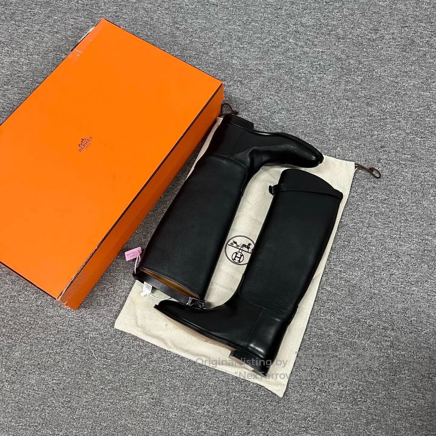 Hermes Hermes Kelly Deduction: High-top Knight Boots| Size US 5.5 / IT 35.5 - 3 Thumbnail