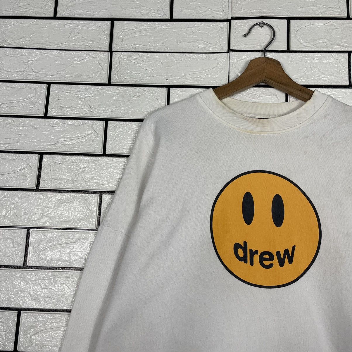 Japanese Brand Drew House Big Logo Crewneck Sweatshirt Size US M / EU 48-50 / 2 - 6 Thumbnail