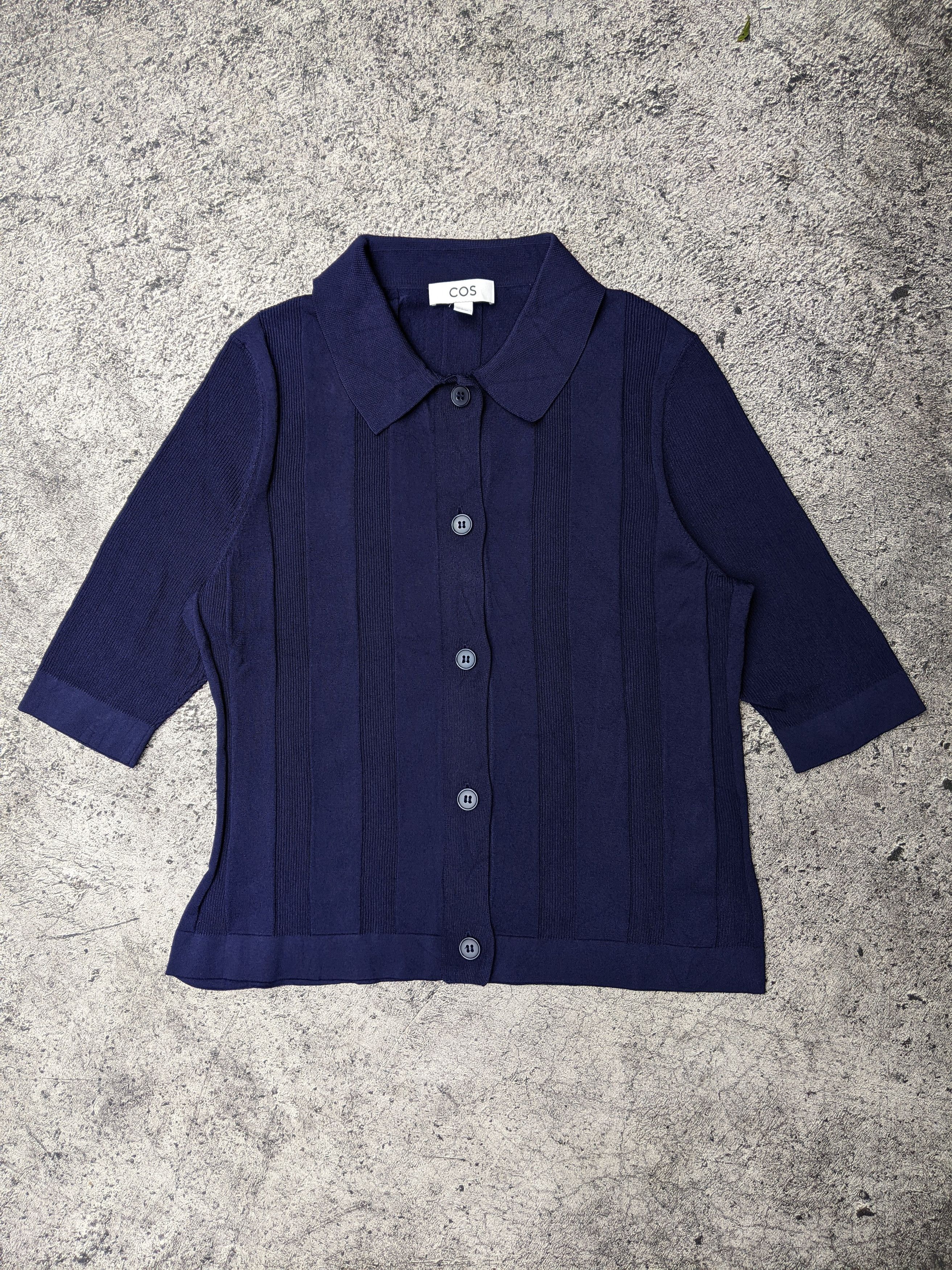 Cos Short Sleeve Knitted Cardigan Size S / US 4 / IT 40 - 5 Thumbnail