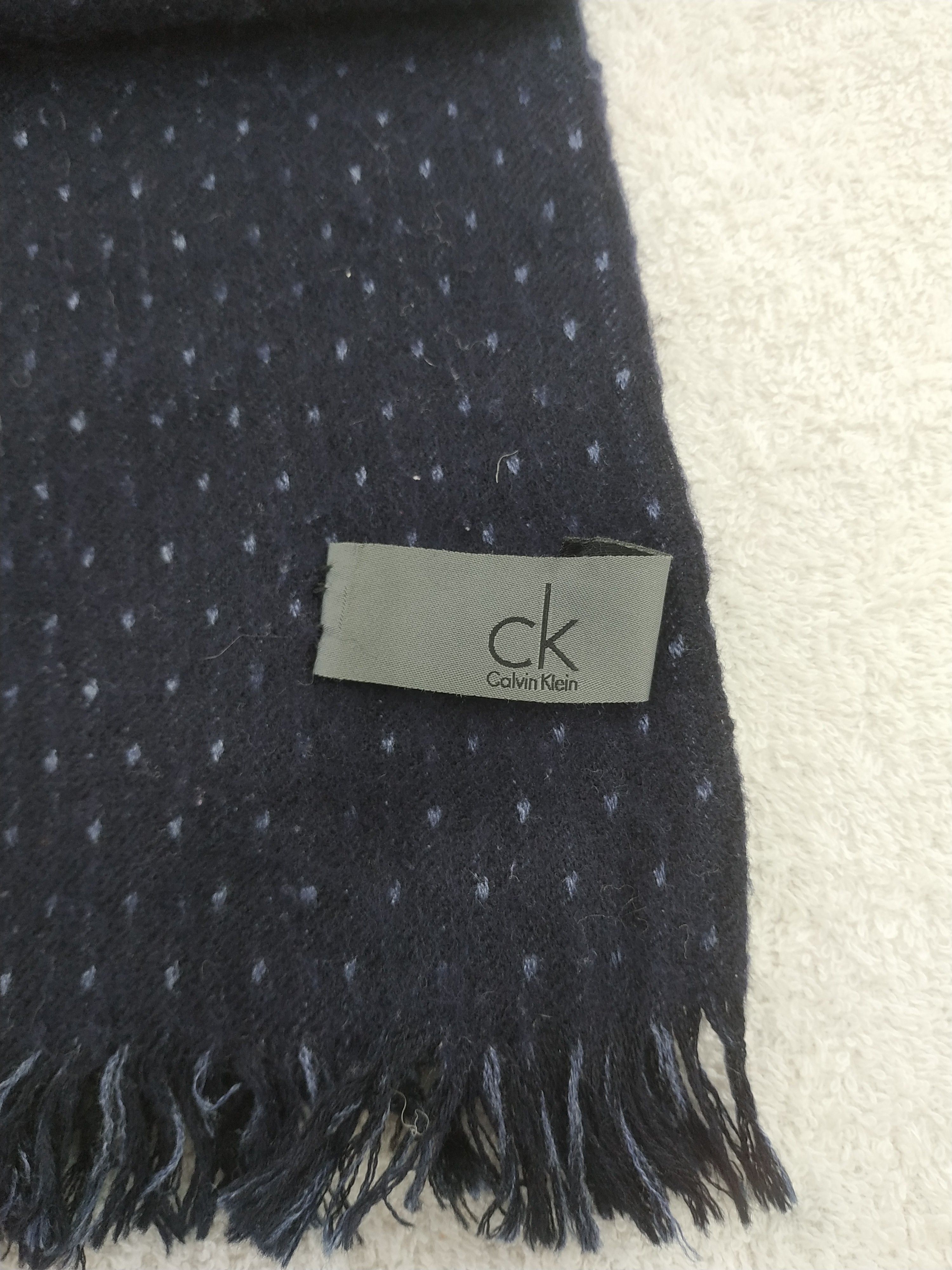 Calvin Klein Vintage Calvin Klein Scarf/Muffler/Neckwear MF196 Size ONE SIZE - 5 Thumbnail