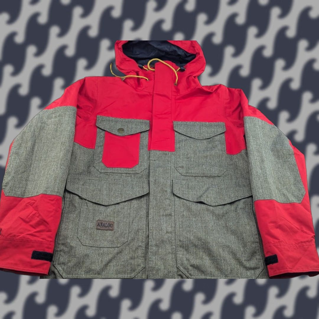 Burton Analog Burton Stanford Jacket Mens Size M Snowboard Waterproof 15,000mm 10,000g Jacket Mens Size M Snowboard Waterproof 15,000mm 10,000g Size US M / EU 48-50 / 2 - 1 Thumbnail