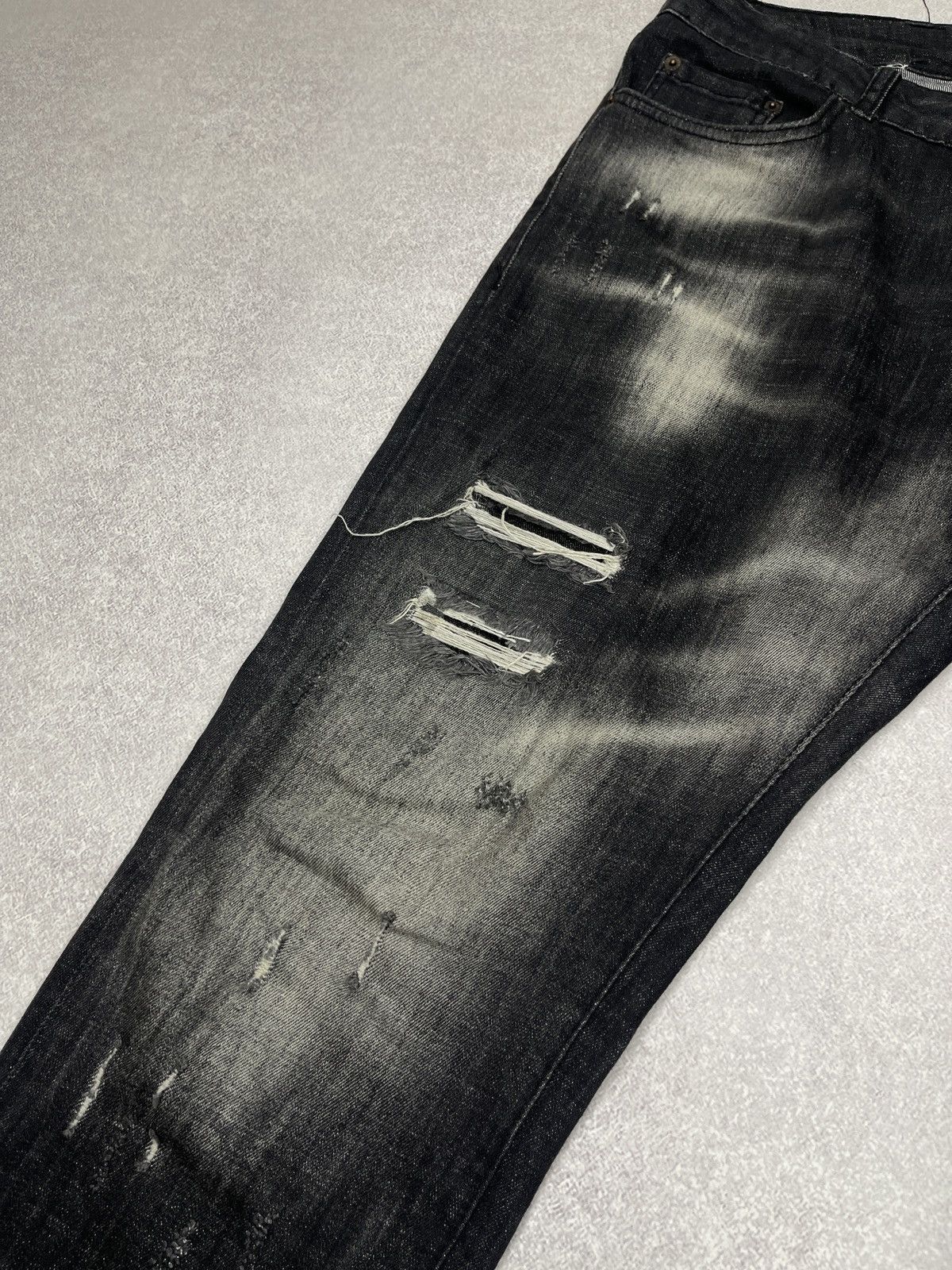 Dsquared2 Dsquared2 Cool Guy Faded Ripped Denim Jeans Black Size US 36 / EU 52 - 5 Thumbnail