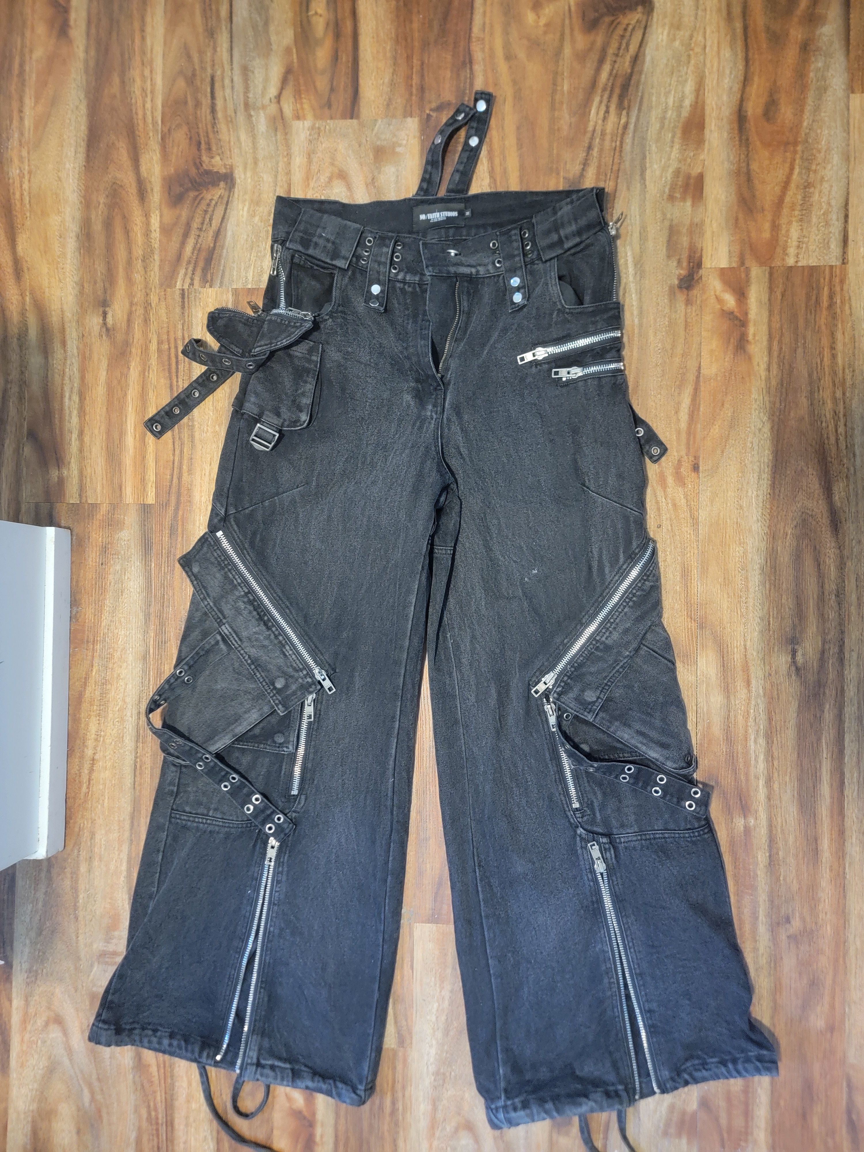 No Faith Studios NO/FAITH STUDIOS BLACK HEAVY CARGO | Grailed