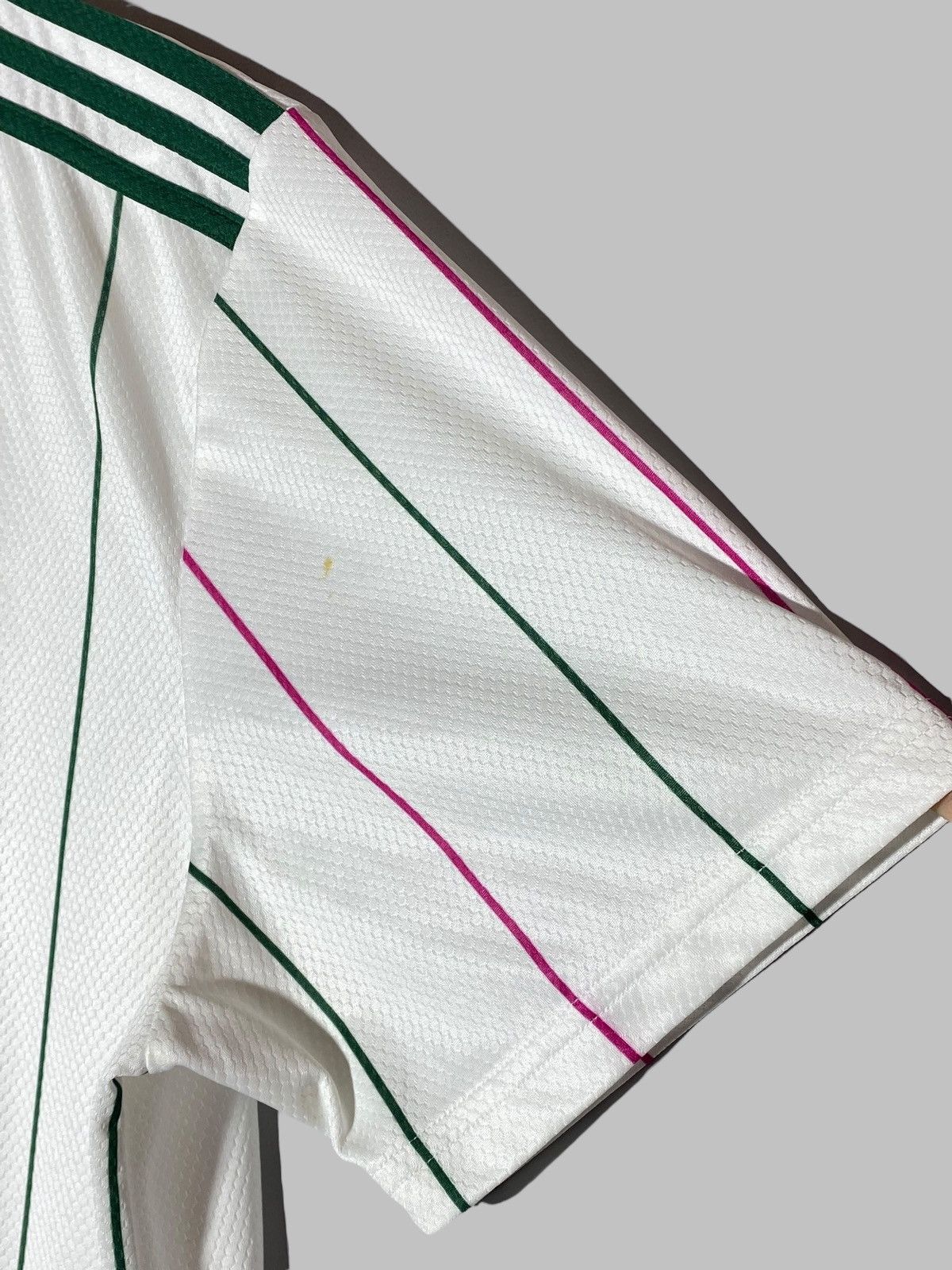 Adidas CELTIC AWAY JERSEY ADIDAS PRIMEGREEN XL STRIPES Size US XL / EU 56 / 4 - 8 Thumbnail