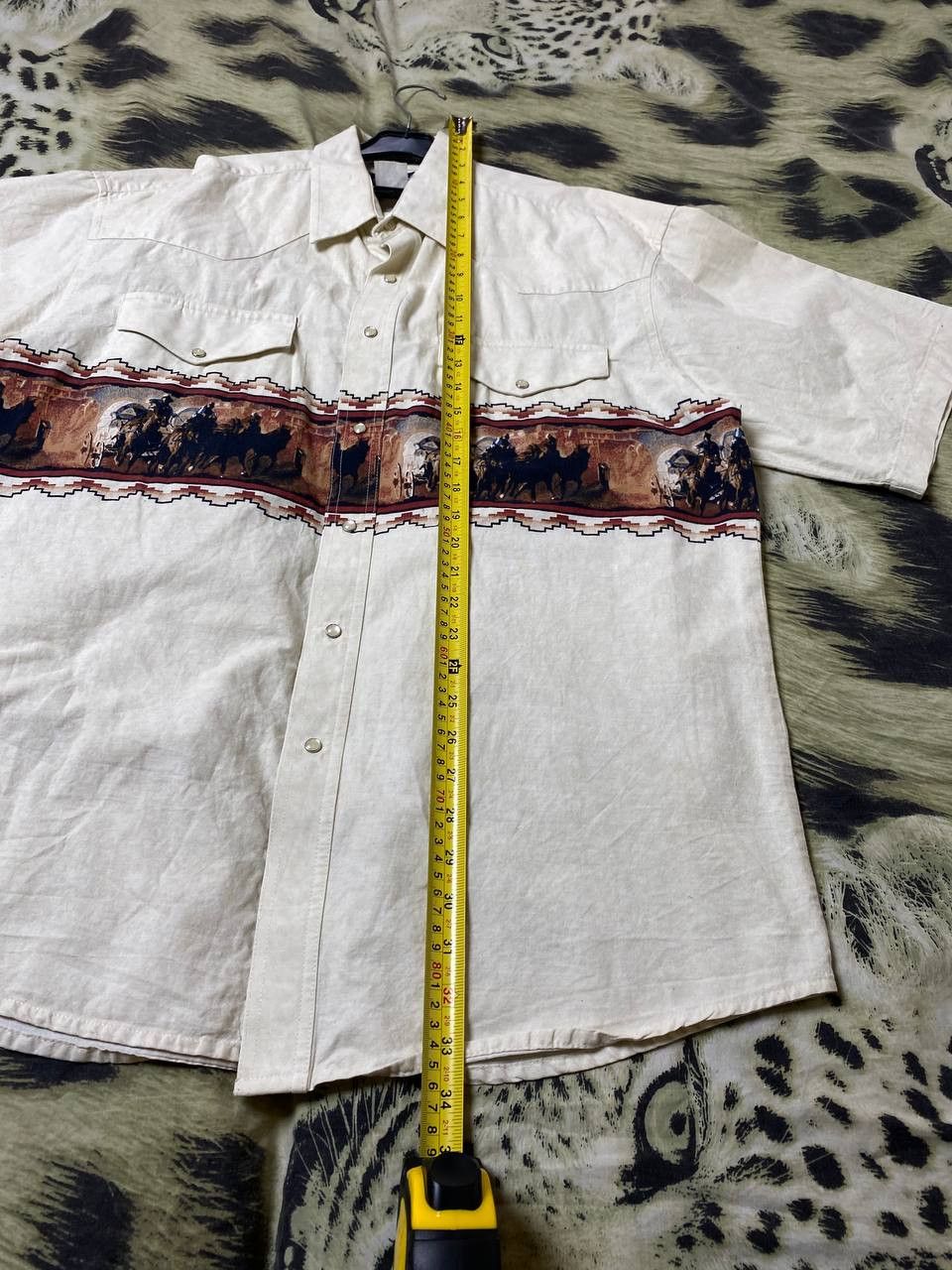 Vintage × Wrangler Vintage Wrangler Cowboy Shirt Size US XXL / EU 58 / 5 - 12 Thumbnail