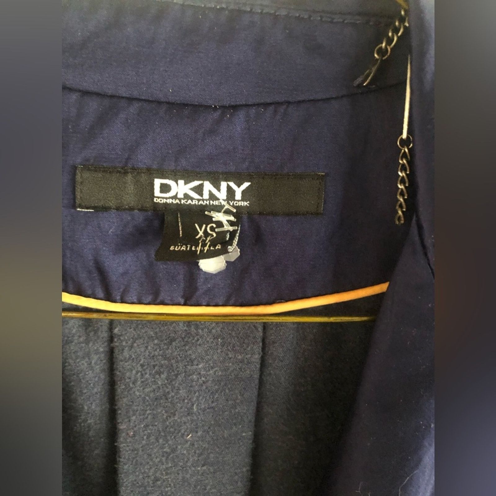 DKNY Vintage blue Rain coat from DKNY Size S / US 4 / IT 40 - 5 Thumbnail