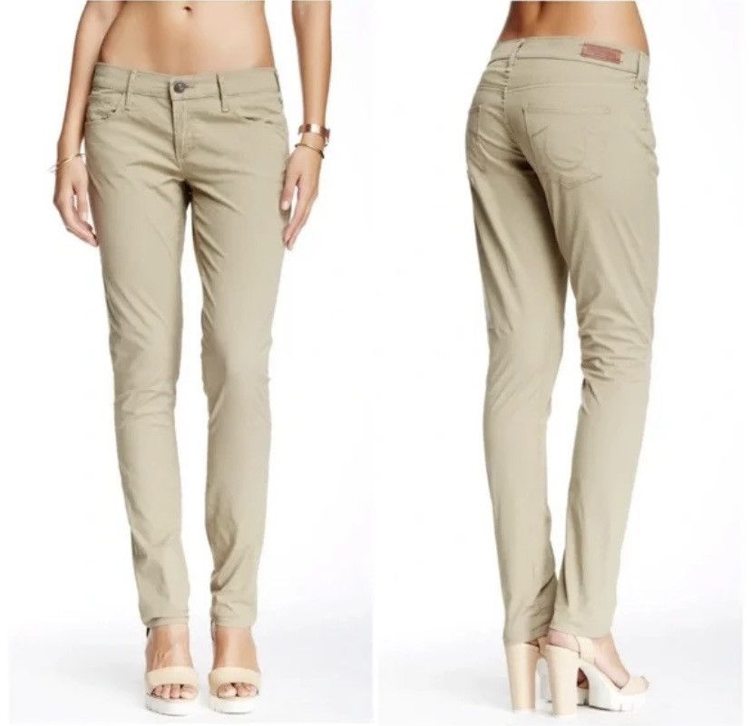 True Religion True Religion 🇺🇸 Brianna Boyfriend Coriander Overdye Poplin Size 31" - 11 Thumbnail