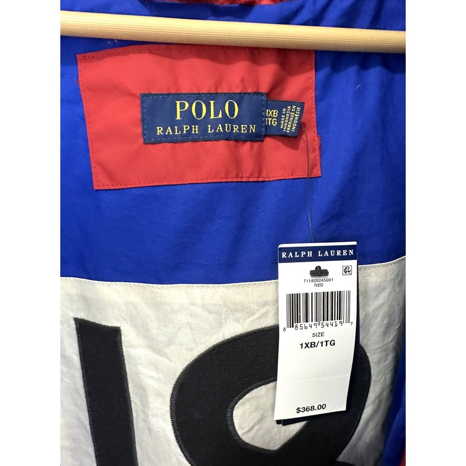 Ralph Lauren VINTAGE NWT Polo Ralph Lauren Big Pony #18 Spellout Puffer Down Hooded Coat Jacket 1XB Size US XL / EU 56 / 4 - 4 Thumbnail