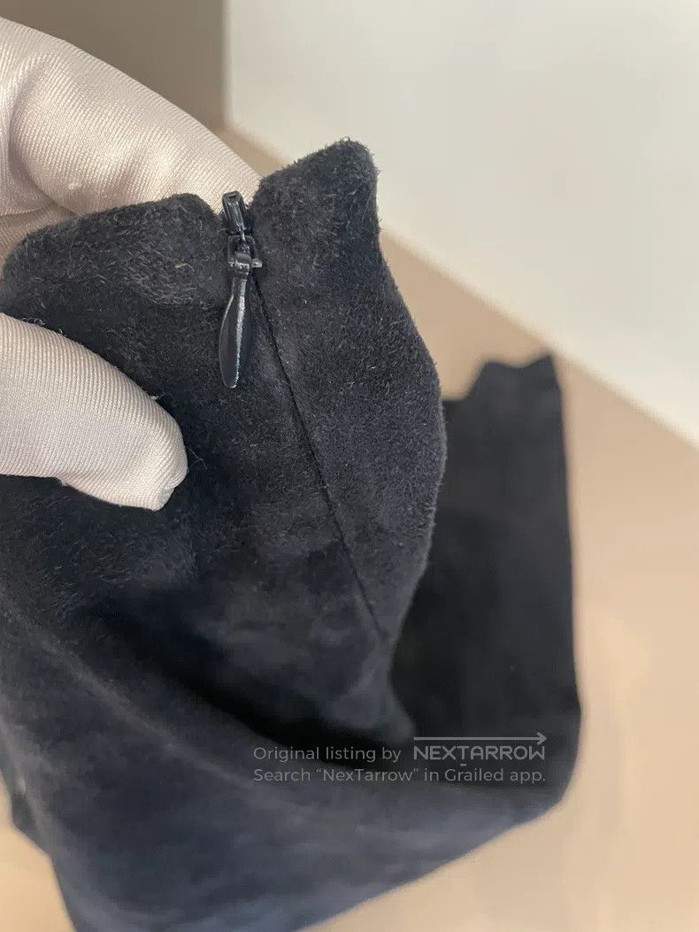 Brunello Cucinelli Brunello Cucinelli Black Leather Skirt Size 26" / US 2 / IT 38 - 7 Thumbnail