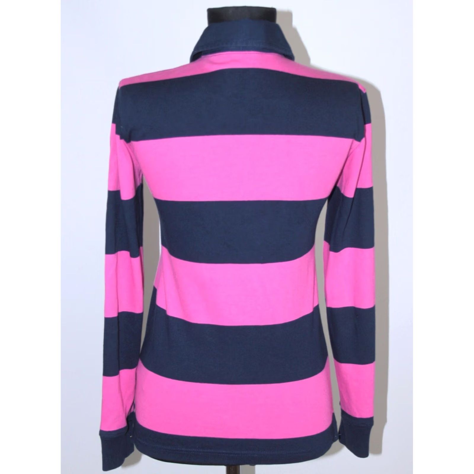 Ralph Lauren Ralph Lauren Sport womens rugby shirt cotton XS Multicoloured Long Sleeve Collared Shirt Size XS / US 0-2 / IT 36-38 - 5 Thumbnail