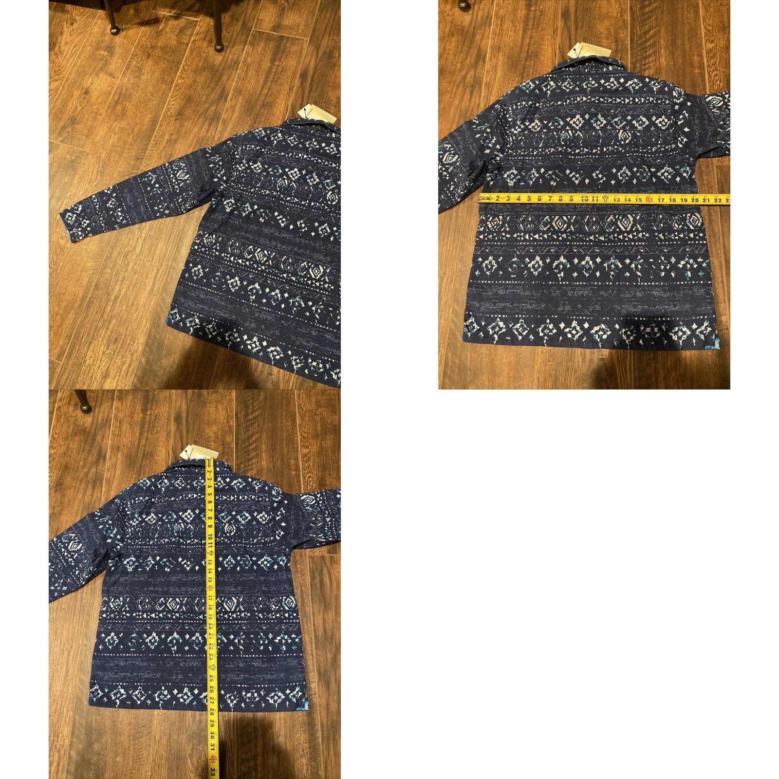 Robert Graham Robert Graham Men's Small Constantia Blue Classic Fit Button-Down Shirt NWT Size US S / EU 44-46 / 1 - 8 Thumbnail