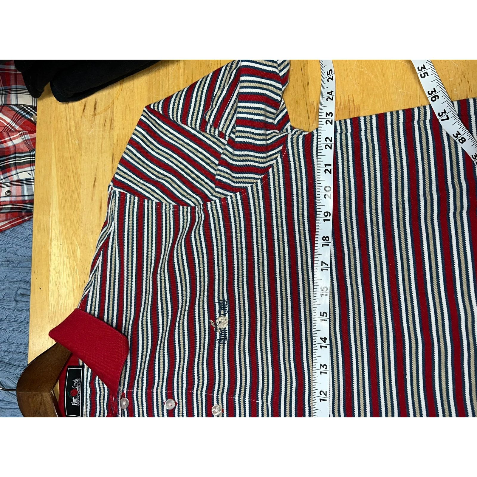 Vintage Vintage Plum Creek Polo Shirt Golf And Country Club Red L Size US L / EU 52-54 / 3 - 8 Thumbnail
