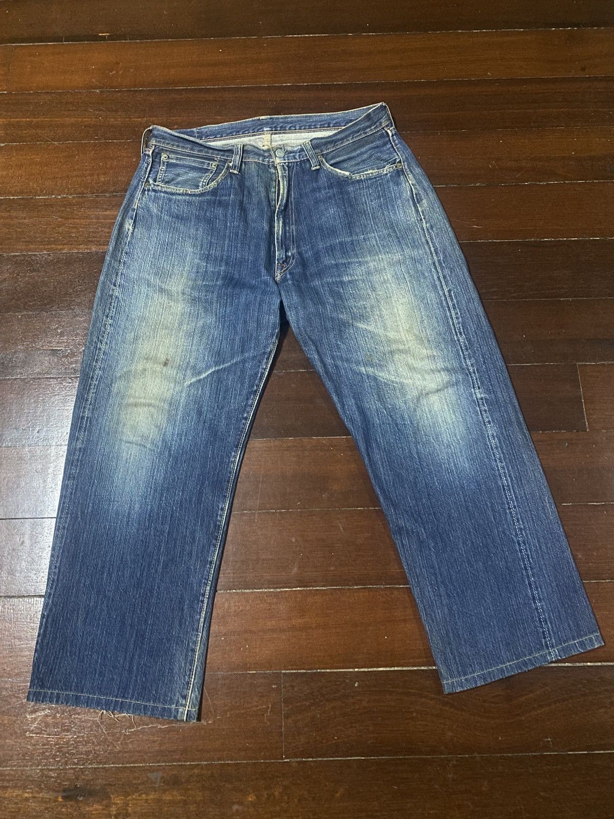 Warehouse & Co. Vintage 40s world war II inspired JOE McCOY 901 Z Selvedge Size US 36 / EU 52 - 1 Thumbnail