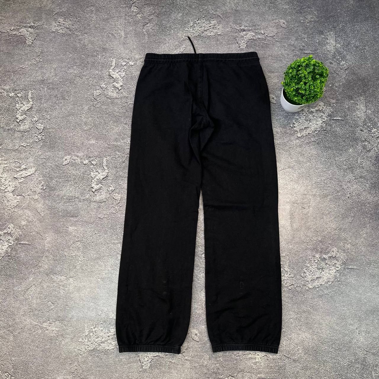 Nike Vintage Nike Black Drill Baggy Sweatpants Pants Sz M Size US 33 - 6 Thumbnail