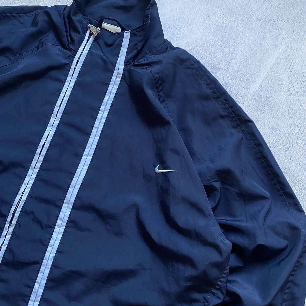 Nike × Vintage Vintage Nike Nylon Y2K Track Light Jacket Size US M / EU 48-50 / 2 - 2 Thumbnail