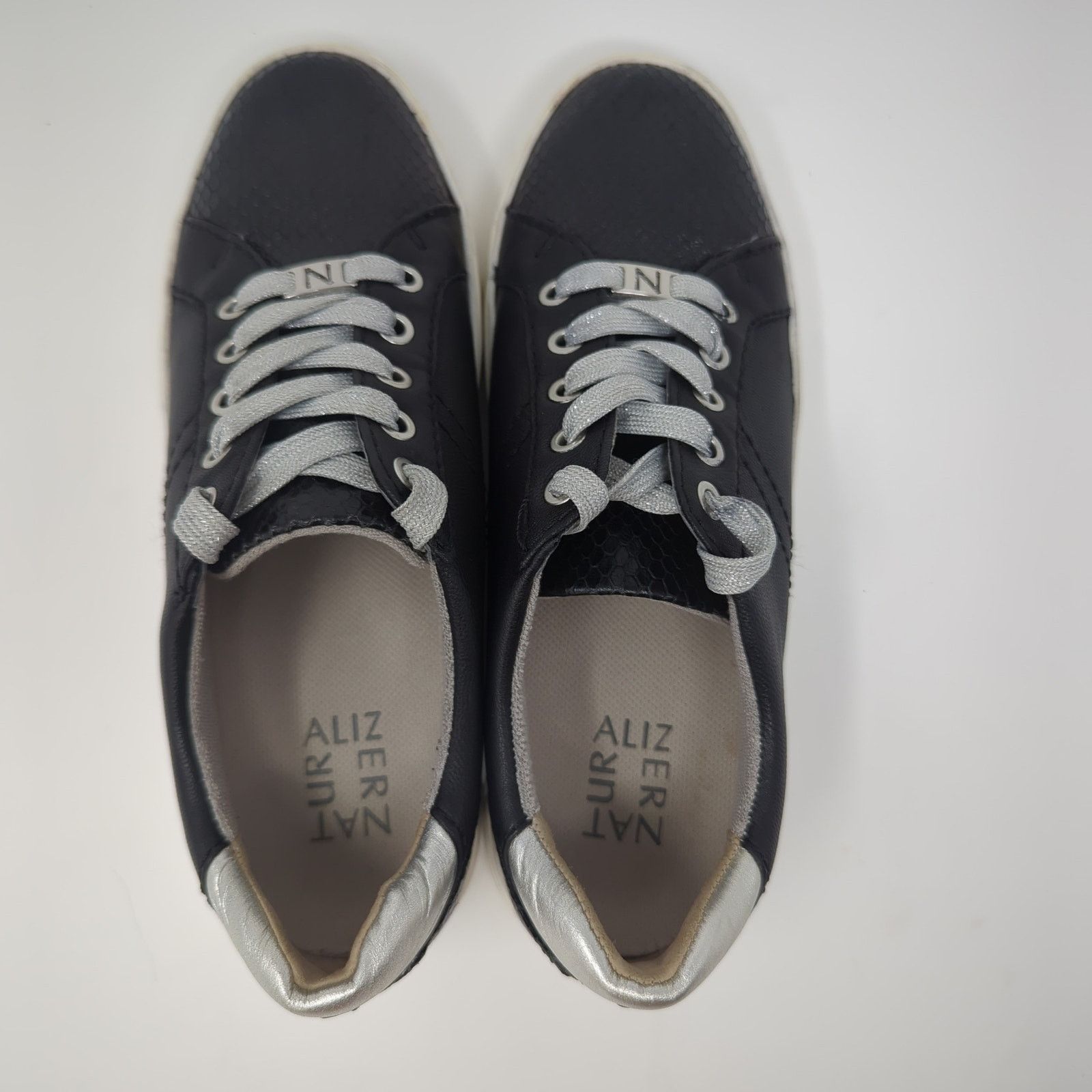 Naturalizer NATURALIZER Astara Sneakers Shoes In Black Leather Size 7.5 Size US 7.5 / IT 37.5 - 6 Thumbnail