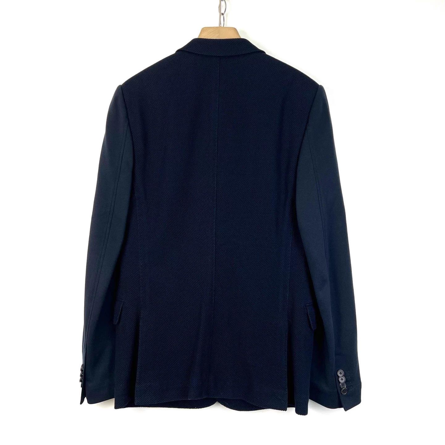 Louis Vuitton Louis Vuitton Black Long-Sleeved Suit Blazer, Size 46R - 2 Thumbnail