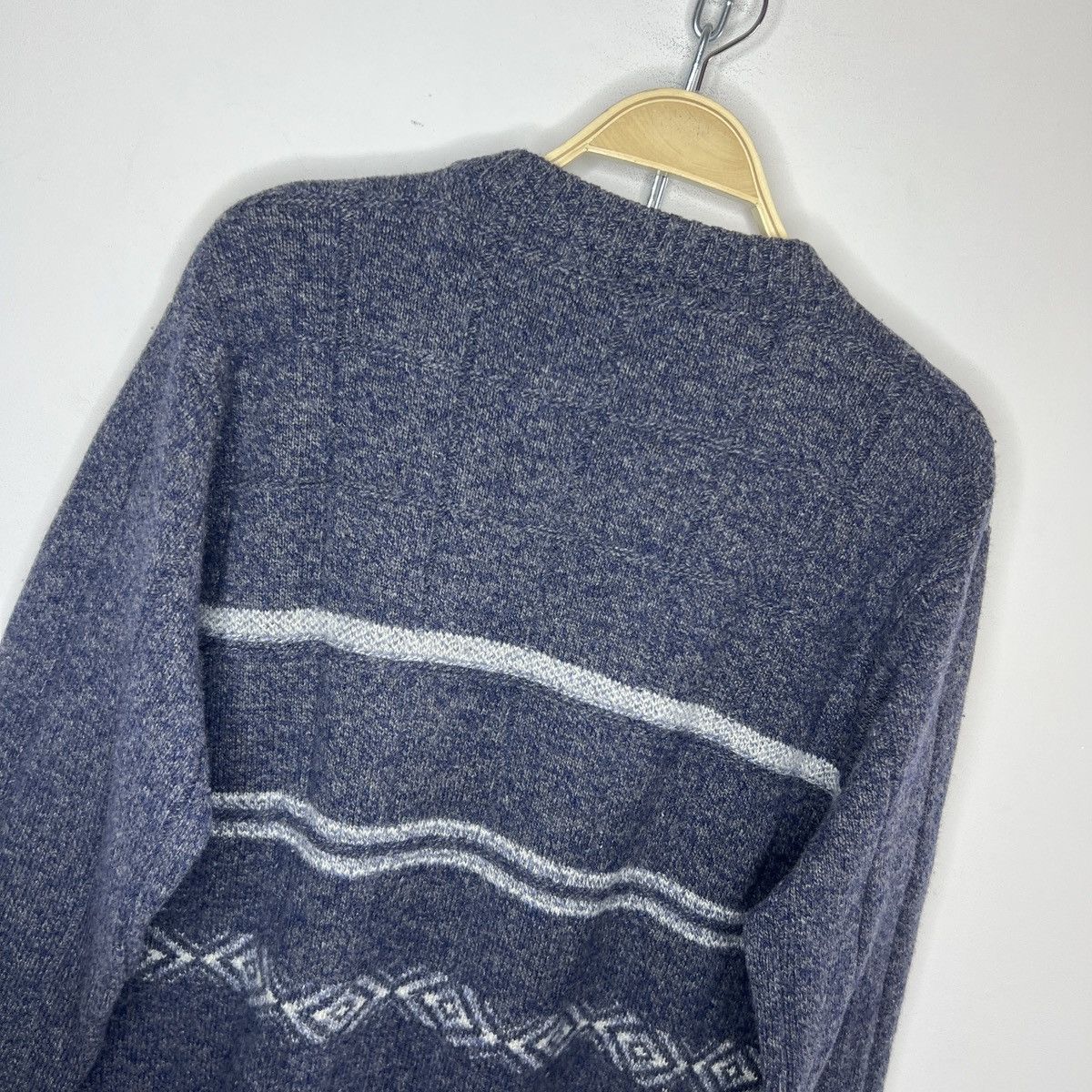 Designer × Hugo Boss × Vintage Vintage 90s Wool Silk Blend Hugo Boss Sweater Jumper Knit Size US L / EU 52-54 / 3 - 11 Thumbnail