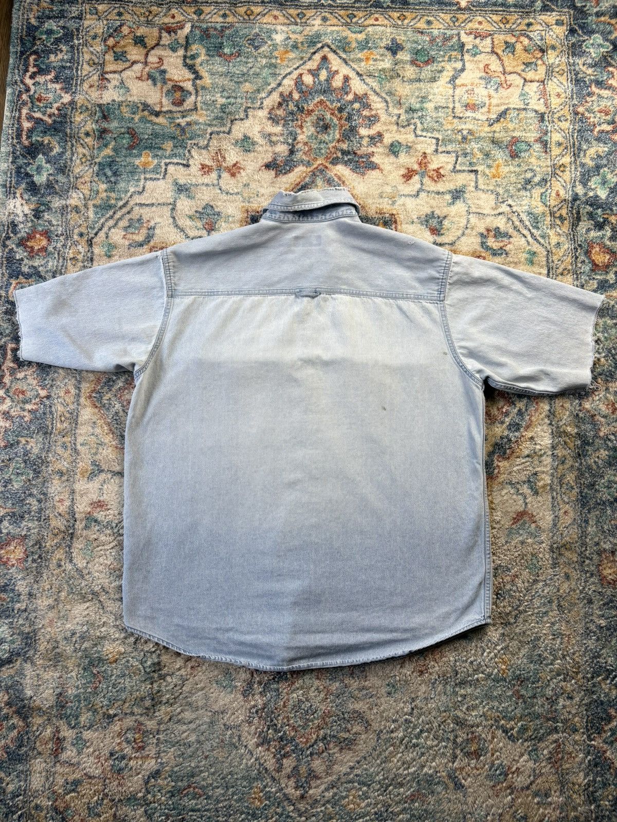 Vintage Vintage Dakota Denim Pearl Snap Shirt Size XL Size US XL / EU 56 / 4 - 2 Thumbnail