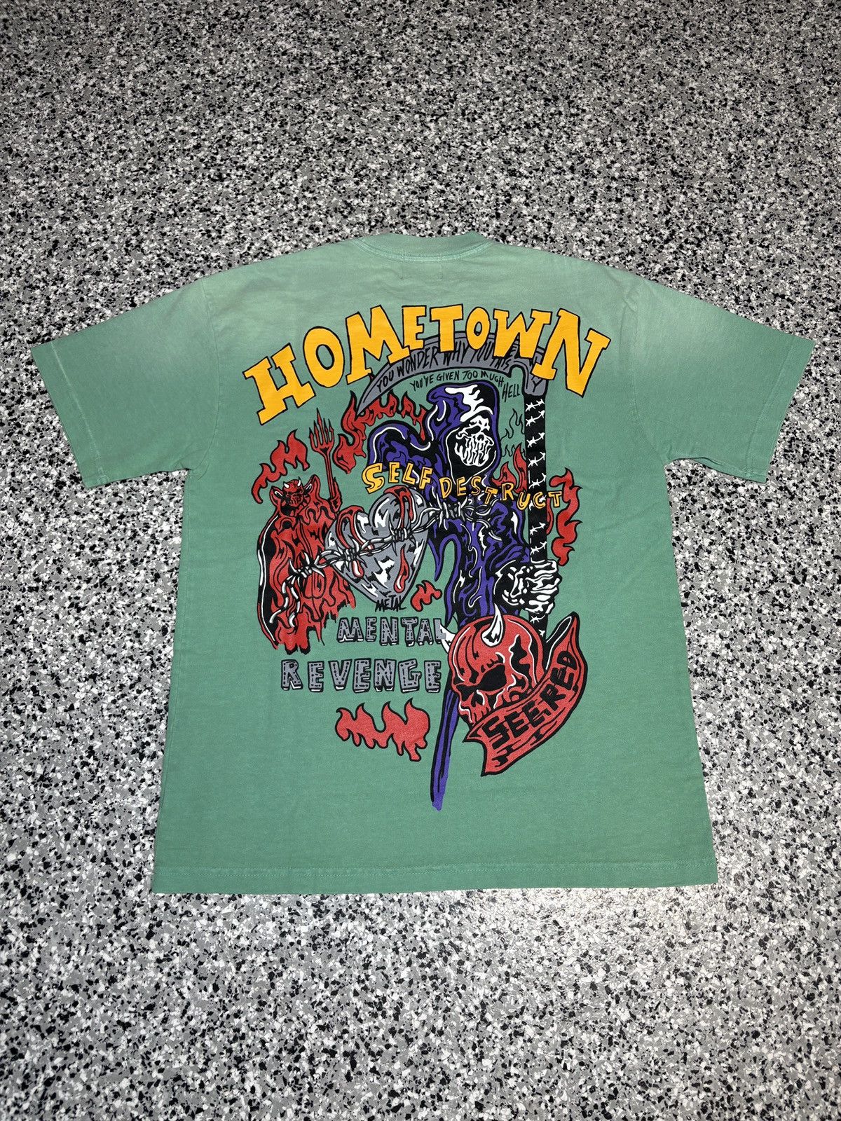 Warren Lotas 2024 Warren Lotas “Hometown” Green T- Shirt Size S Size US S / EU 44-46 / 1 - 1 Thumbnail