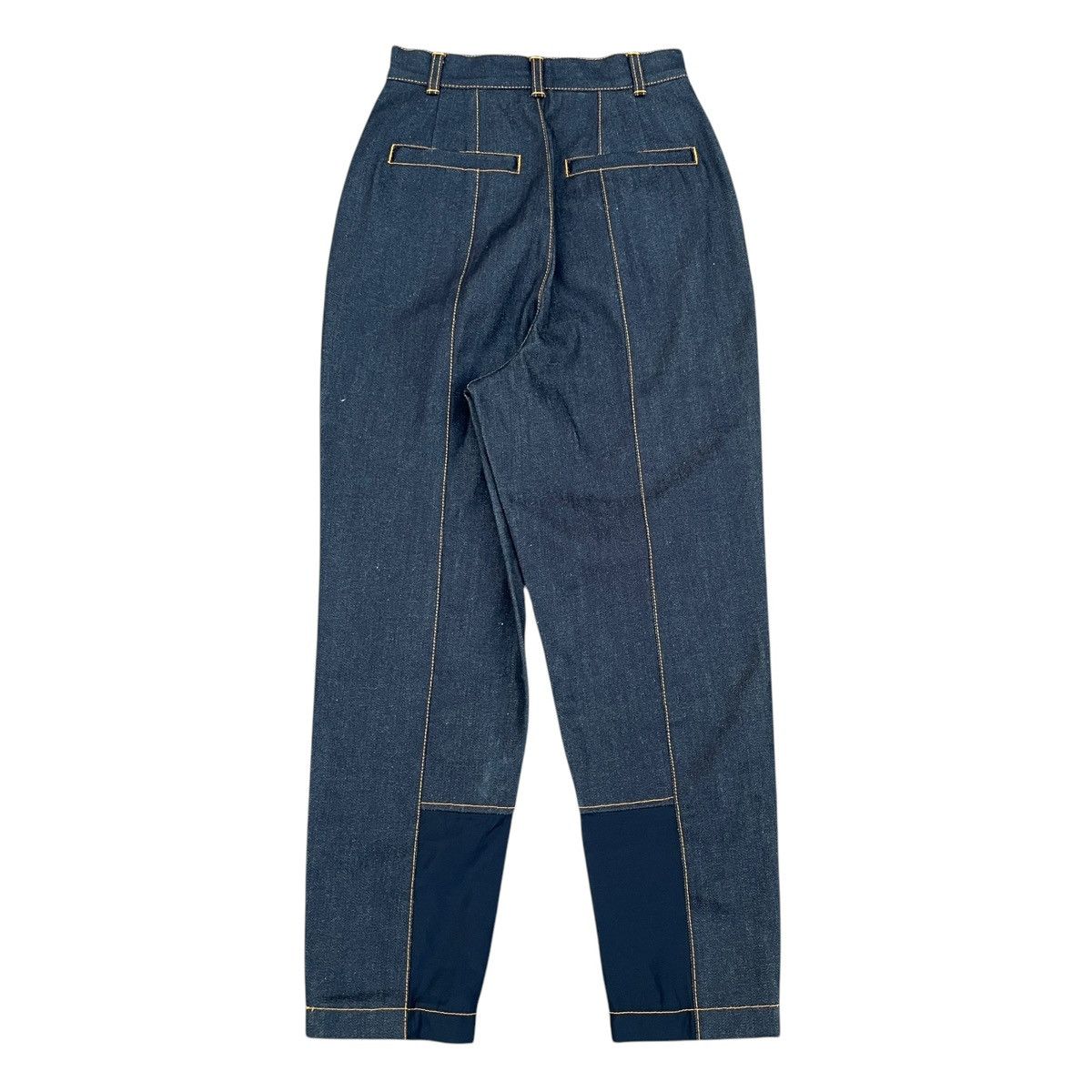 Christian Dada × Japanese Brand Christian Dada - High-Waisted Indigo Denim Jeans Size 24" / US 00 / IT 34 - 2 Thumbnail