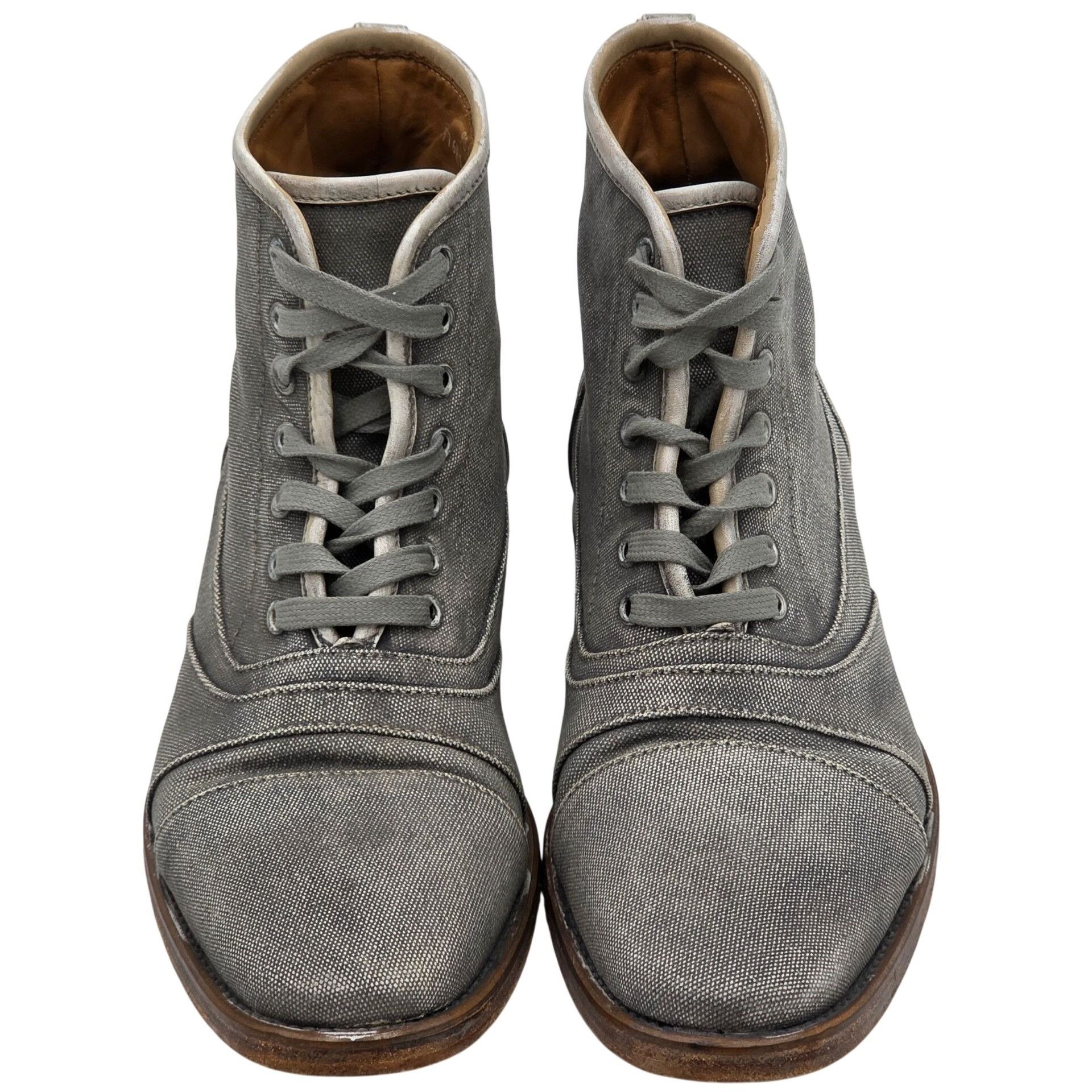 John Varvatos $698 John Varvatos Italy Fleetwood Mens 9 Distressed Boots Size US 9 / EU 42 - 2 Thumbnail