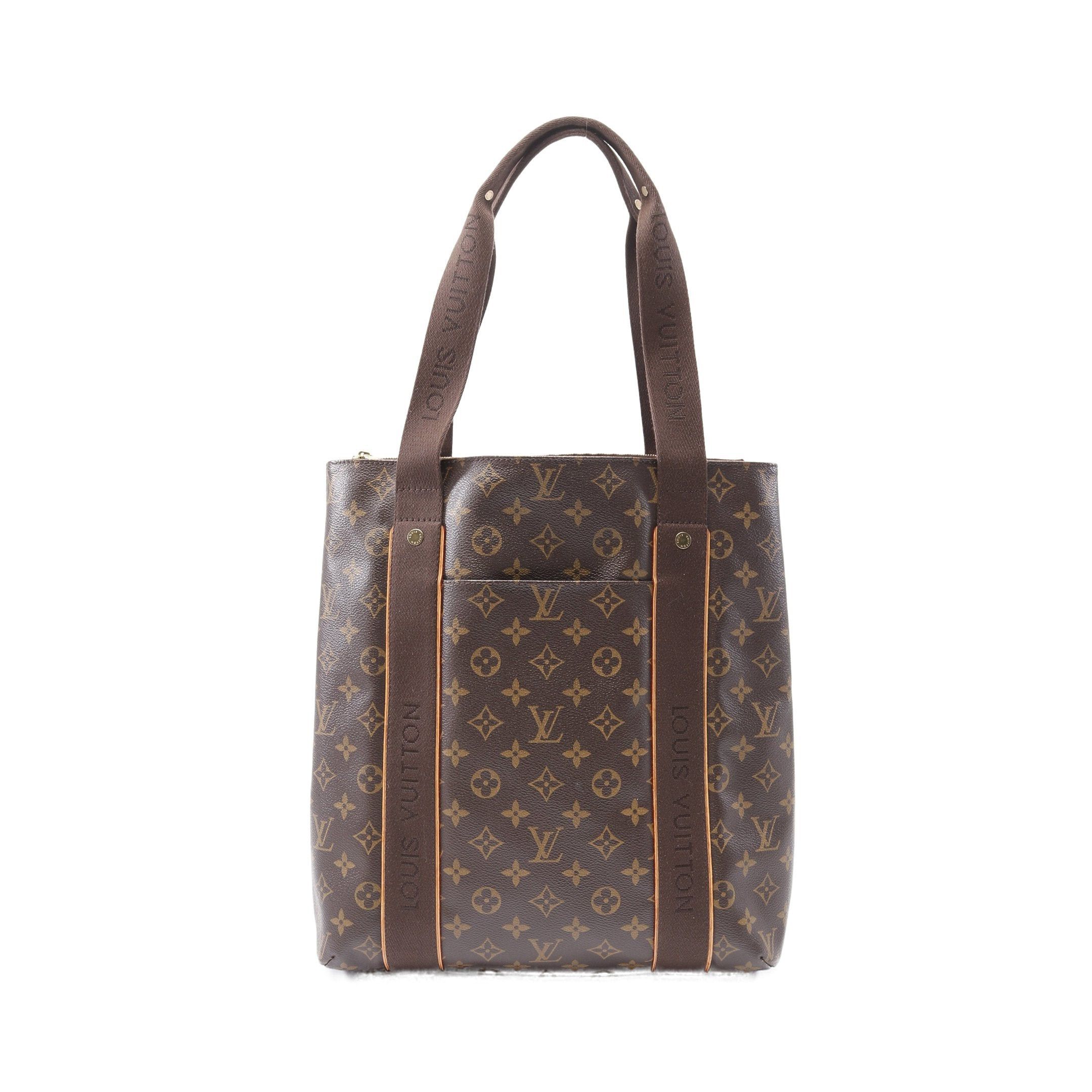 Louis Vuitton Louis Vuitton Hippopotamus Bobourg Monogram Shoulder Bag Tote Leather Brown Size ONE SIZE - 1 Thumbnail