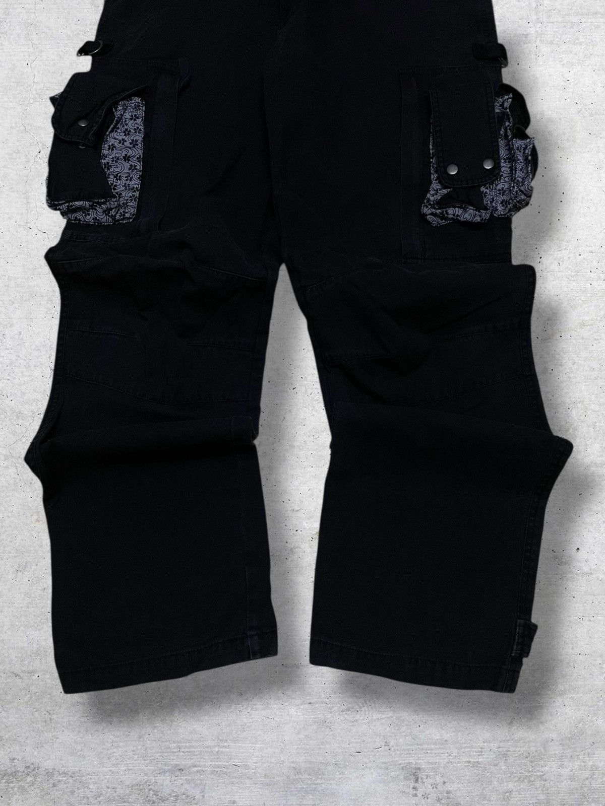 PPFM VINTAGE JAPAN TRADITIONAL 90S OG DESIGNER UTILITY CARGO PANT Size US 34 / EU 50 - 3 Thumbnail