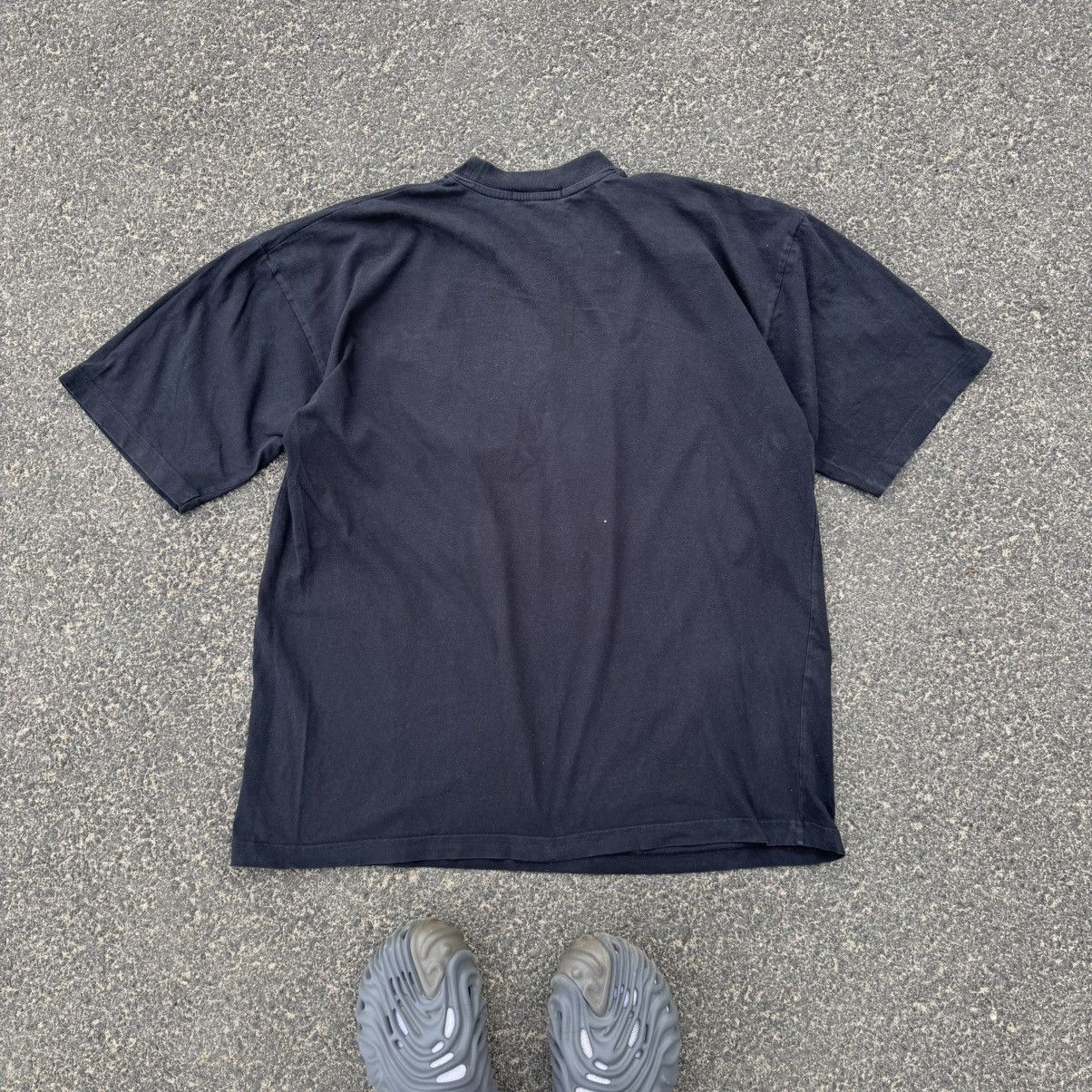 Other Vintage Black Blank Tee Japanese Archive Trashed Basic Size US L / EU 52-54 / 3 - 2 Thumbnail