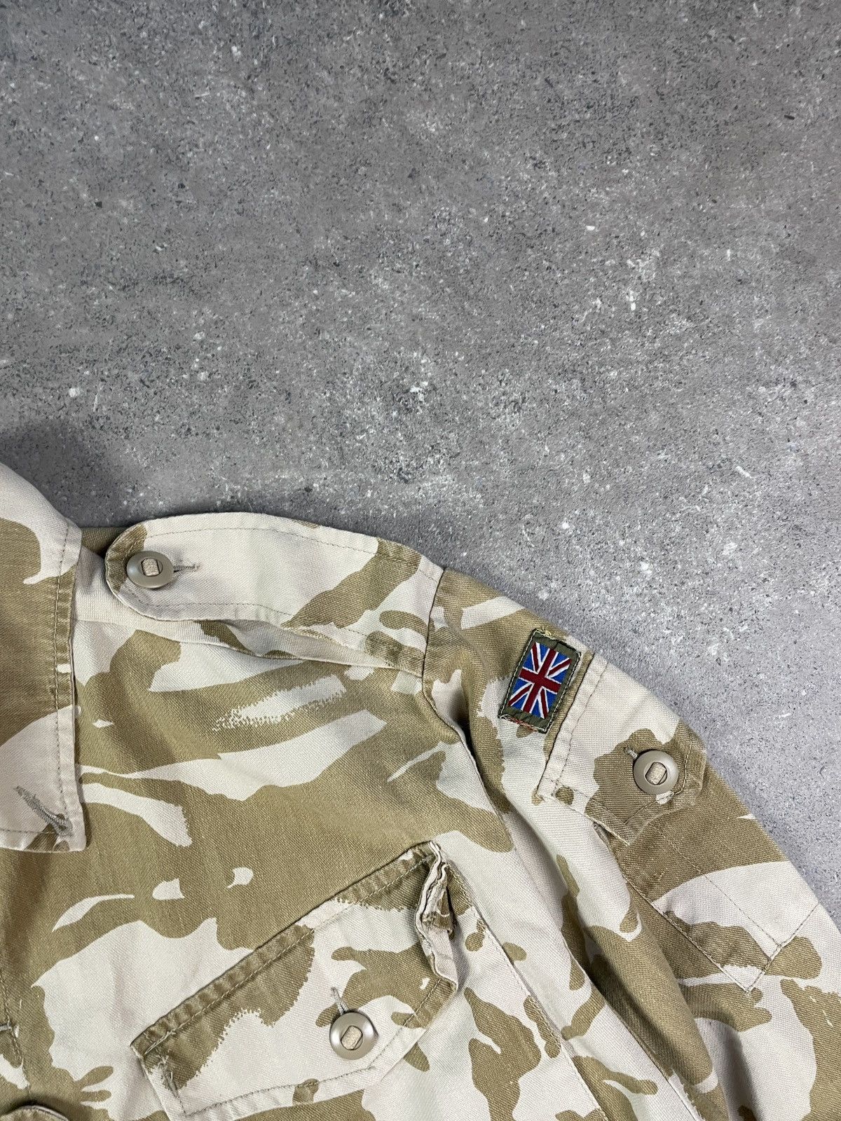 Vintage NATO Jacket Combat Tropical Desert DPM Shirt Size US S / EU 44-46 / 1 - 3 Thumbnail