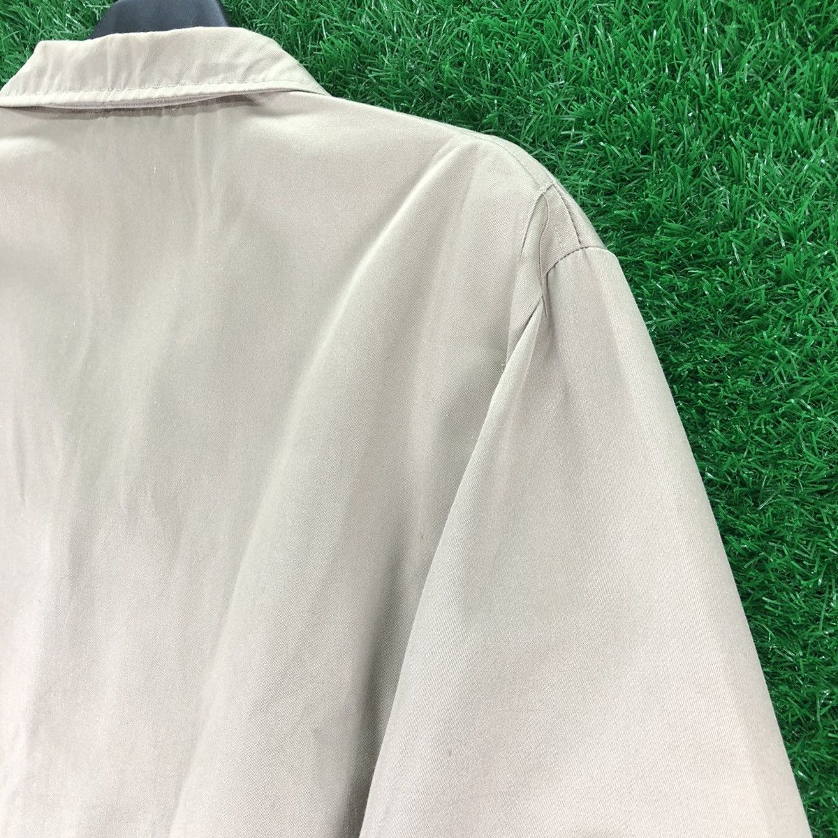Vintage Vintage 80's Khaki Work Jacket Double Pocket Size US M / EU 48-50 / 2 - 5 Thumbnail