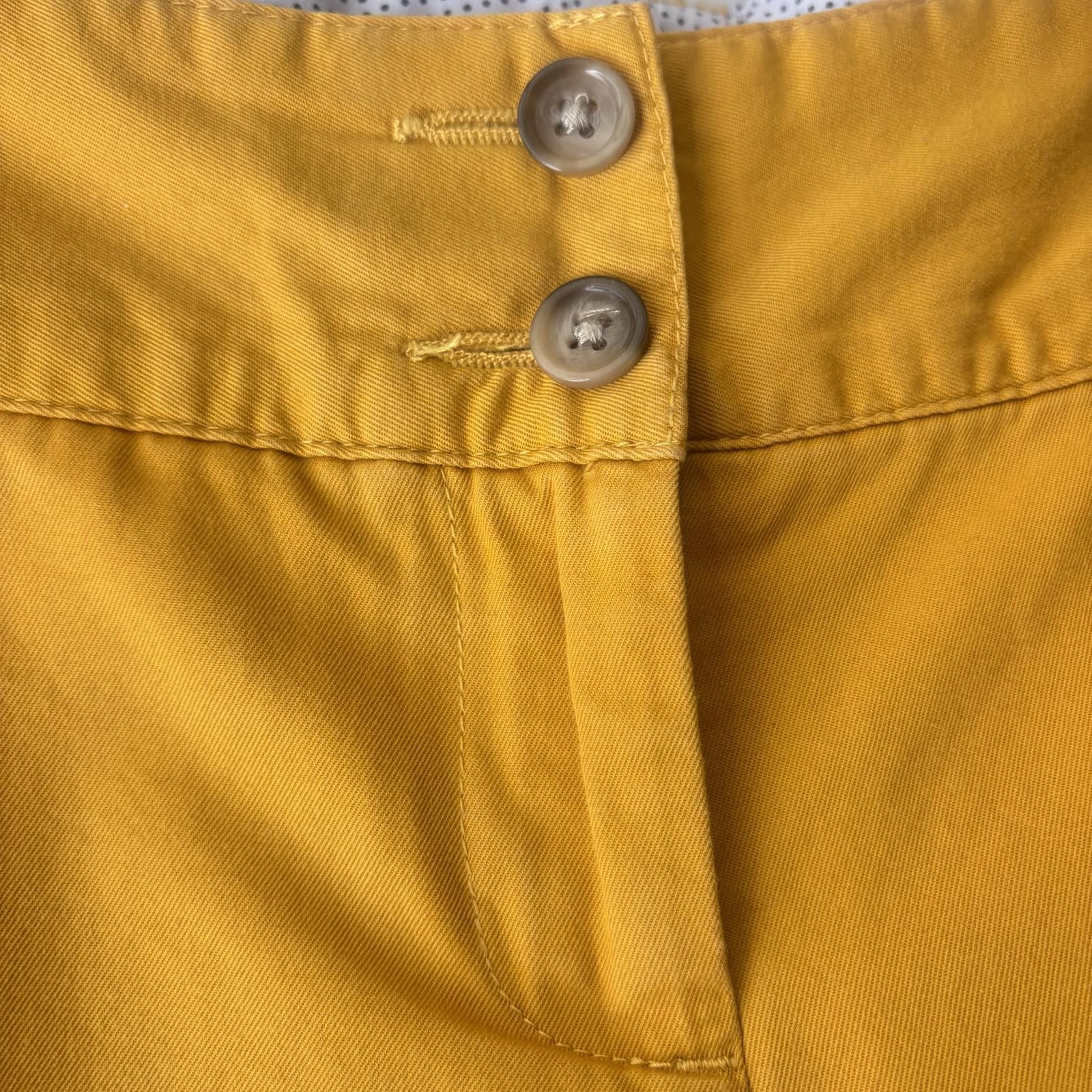 Lands' End Lands' End Women's Casual Pants - Bright Orange, Size 4 Size 27" / US 4 / IT 40 - 7 Thumbnail