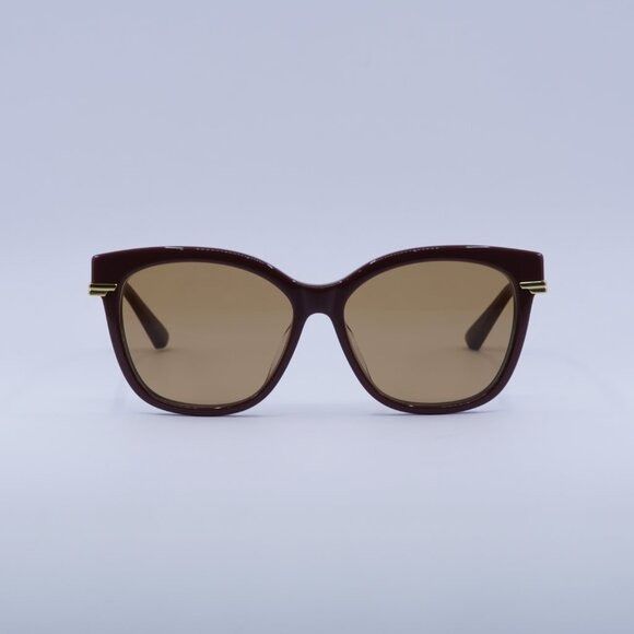 Bottega Veneta 🕶️ New Bottega Veneta BV1296SA 004 Sunglasses - Bordeaux Size ONE SIZE - 2 Thumbnail