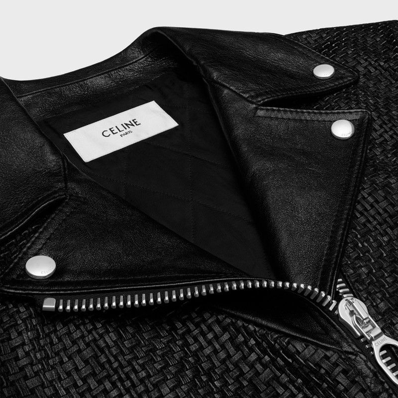 Celine o1bcso1str0126 2EK44602V Straight-cut Blouson Jacket Black Size US S / EU 44-46 / 1 - 3 Thumbnail